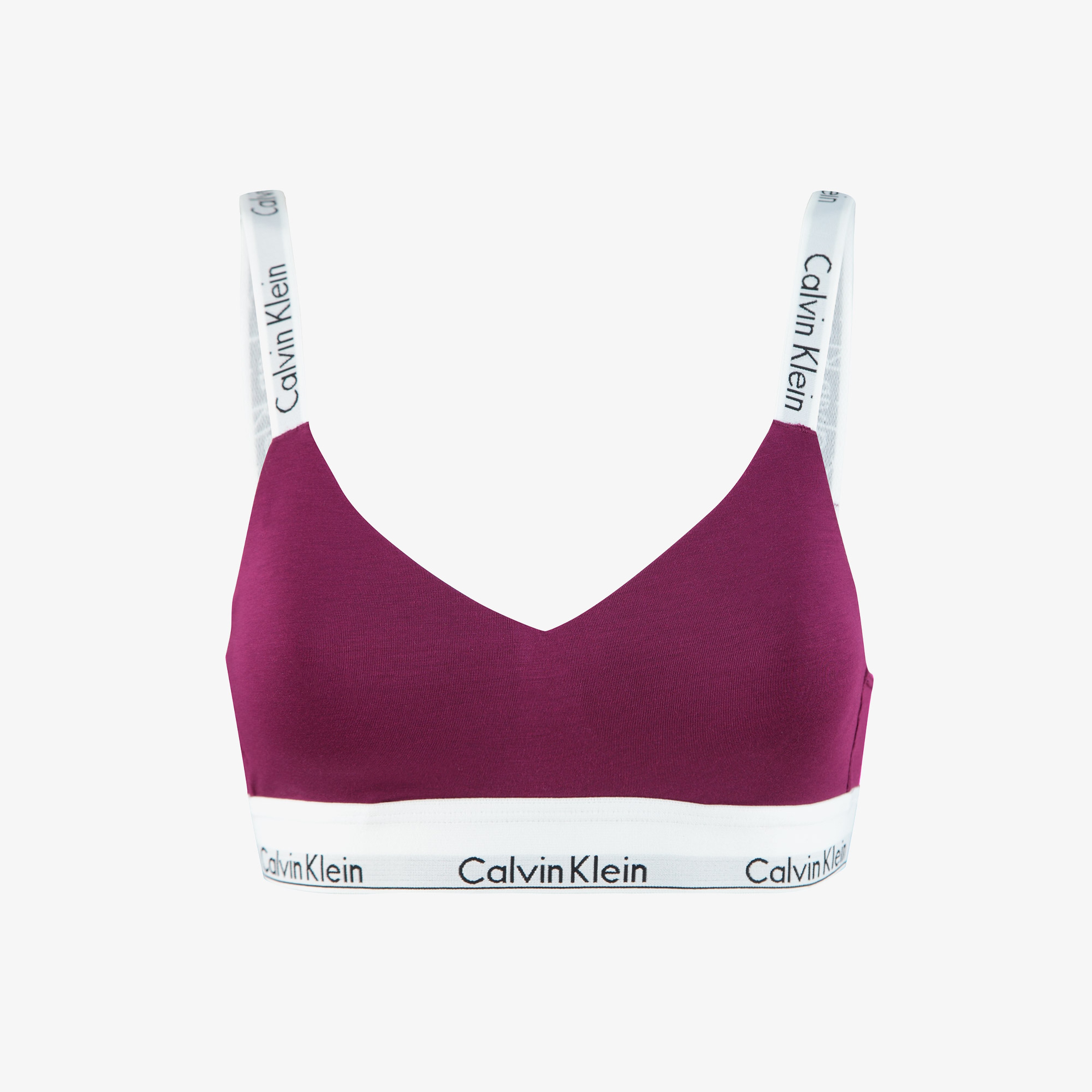 Calvin Klein Lined Kadın Mor Bra