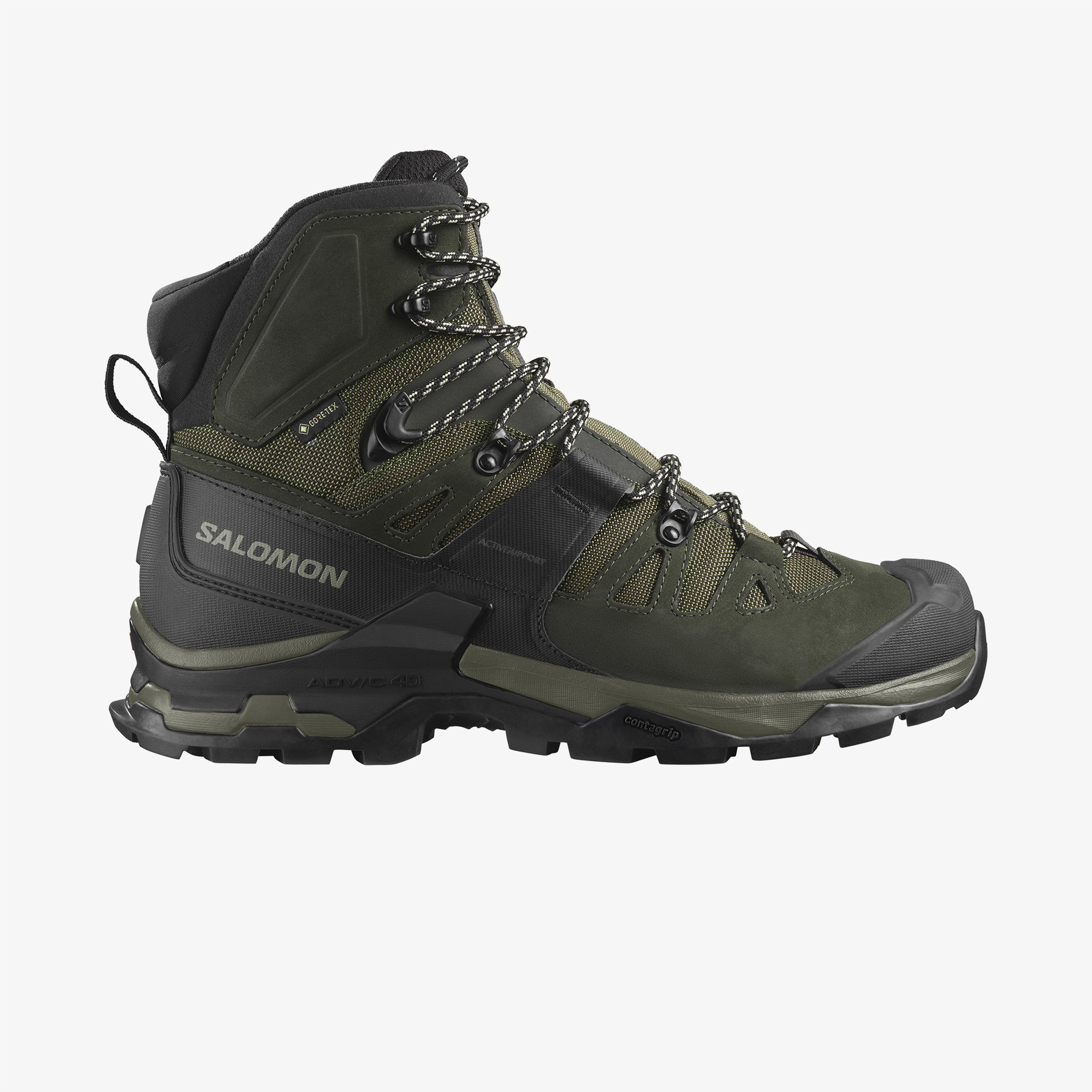 Salomon Quest 4 Gore-Tex Erkek Haki Bot