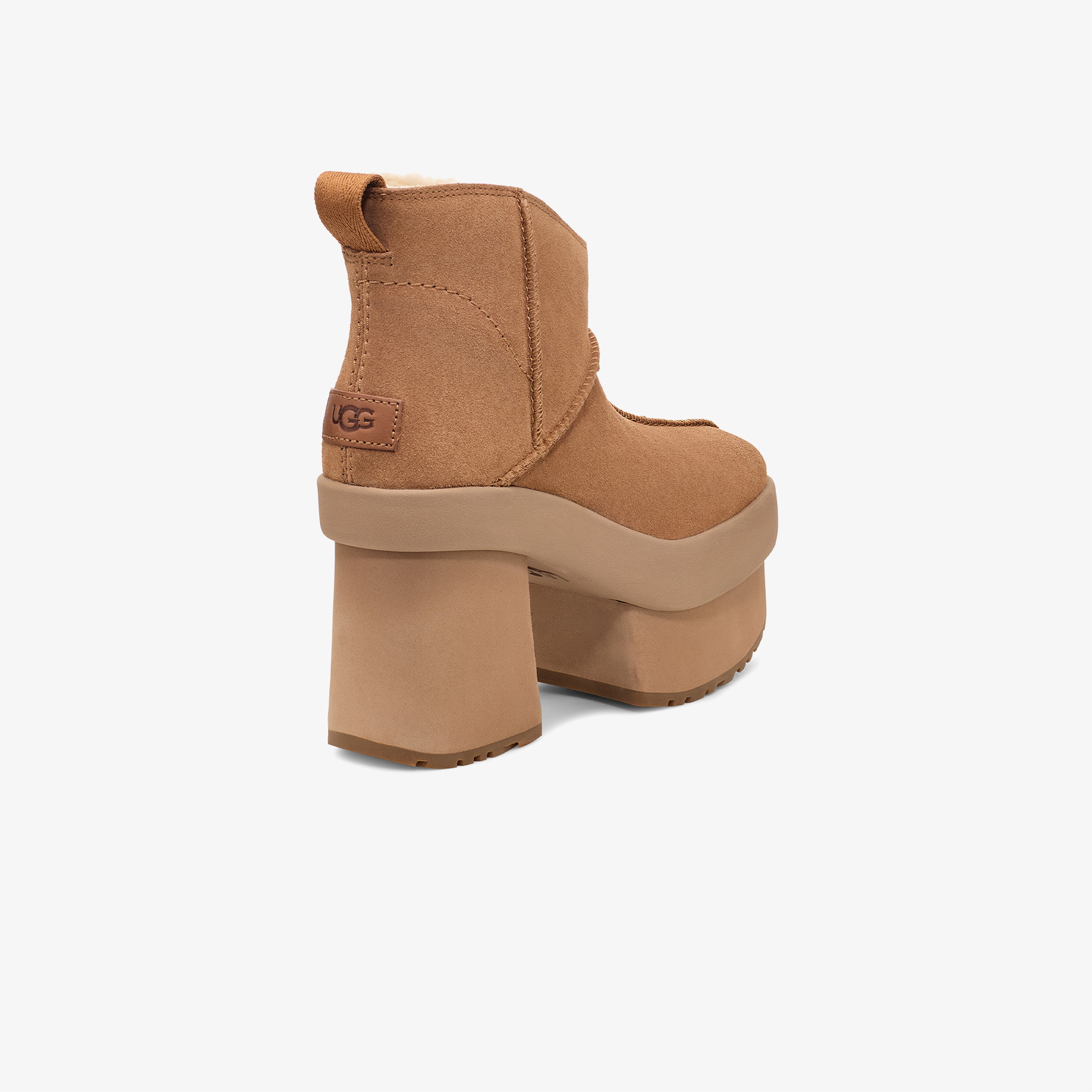 UGG New Heights Platform Mini Kadın Taba Bot