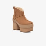 UGG New Heights Platform Mini Kadın Taba Bot