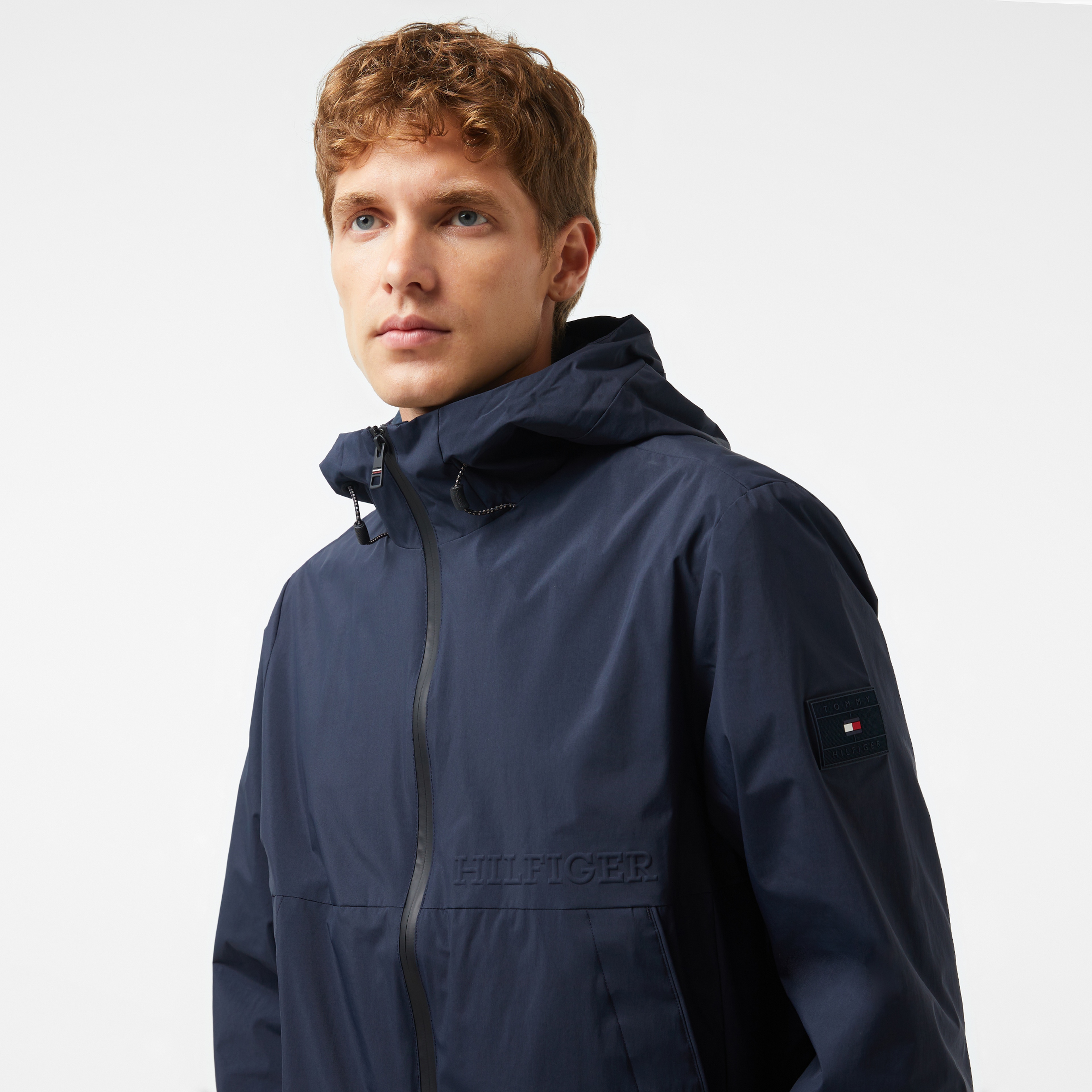 Tommy Hilfiger Erkek Mavi Mont