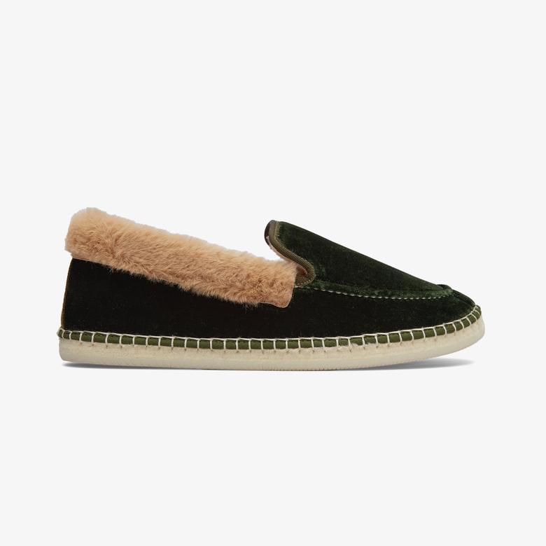 Manebi Kadın Yeşil Espadril