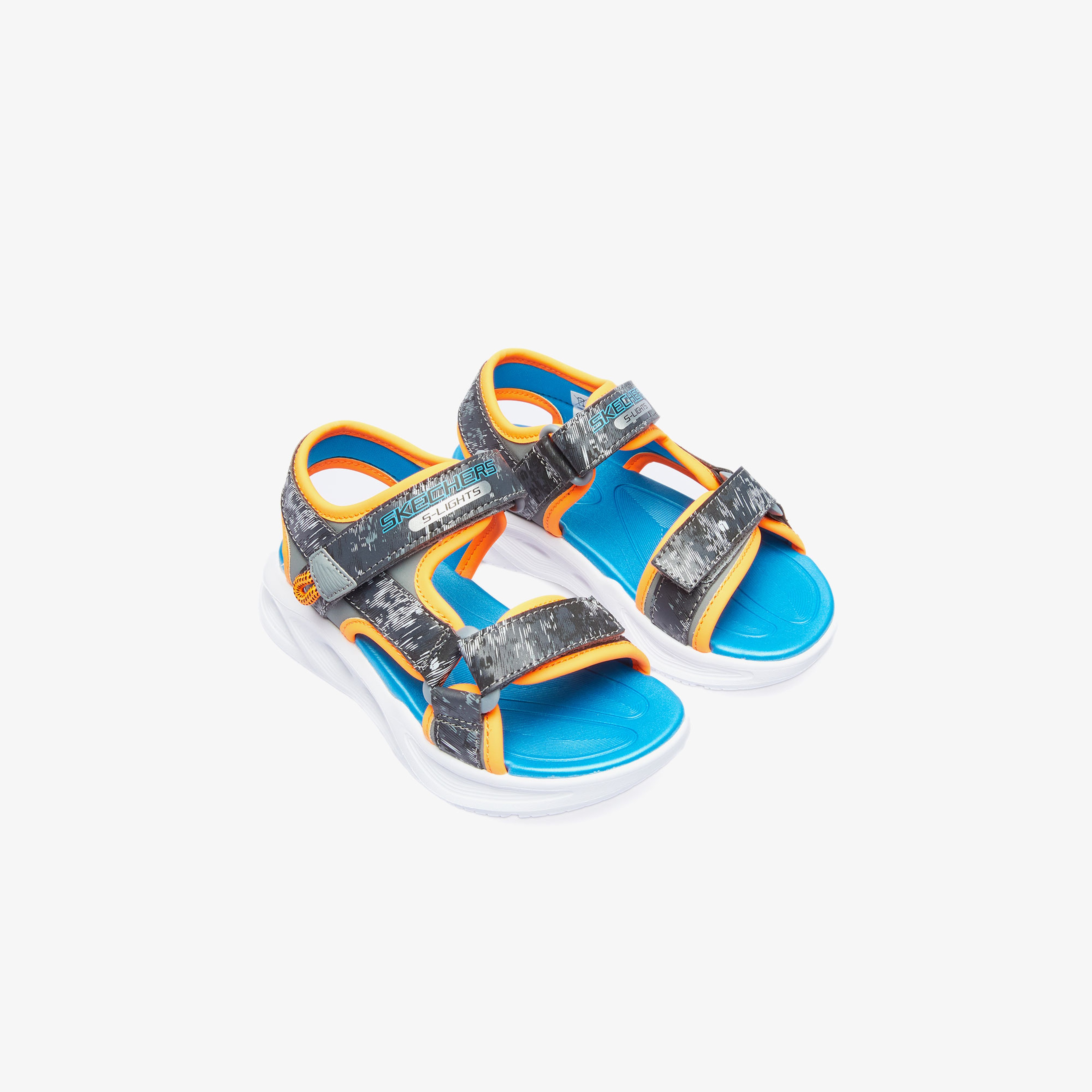 Skechers Sola Glow Sandal - Aquatastic Çocuk Gri Sandalet