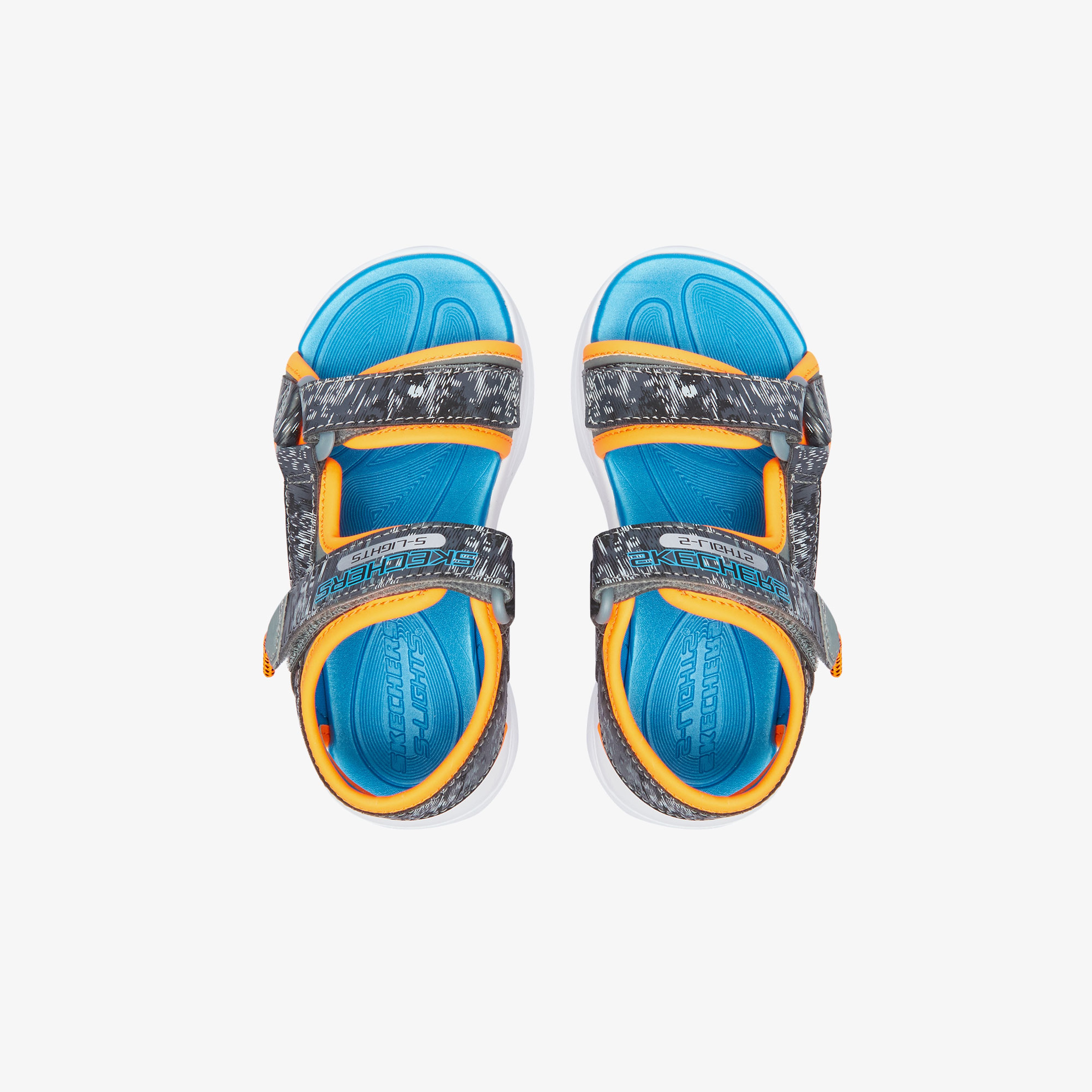 Skechers Sola Glow Sandal - Aquatastic Çocuk Gri Sandalet