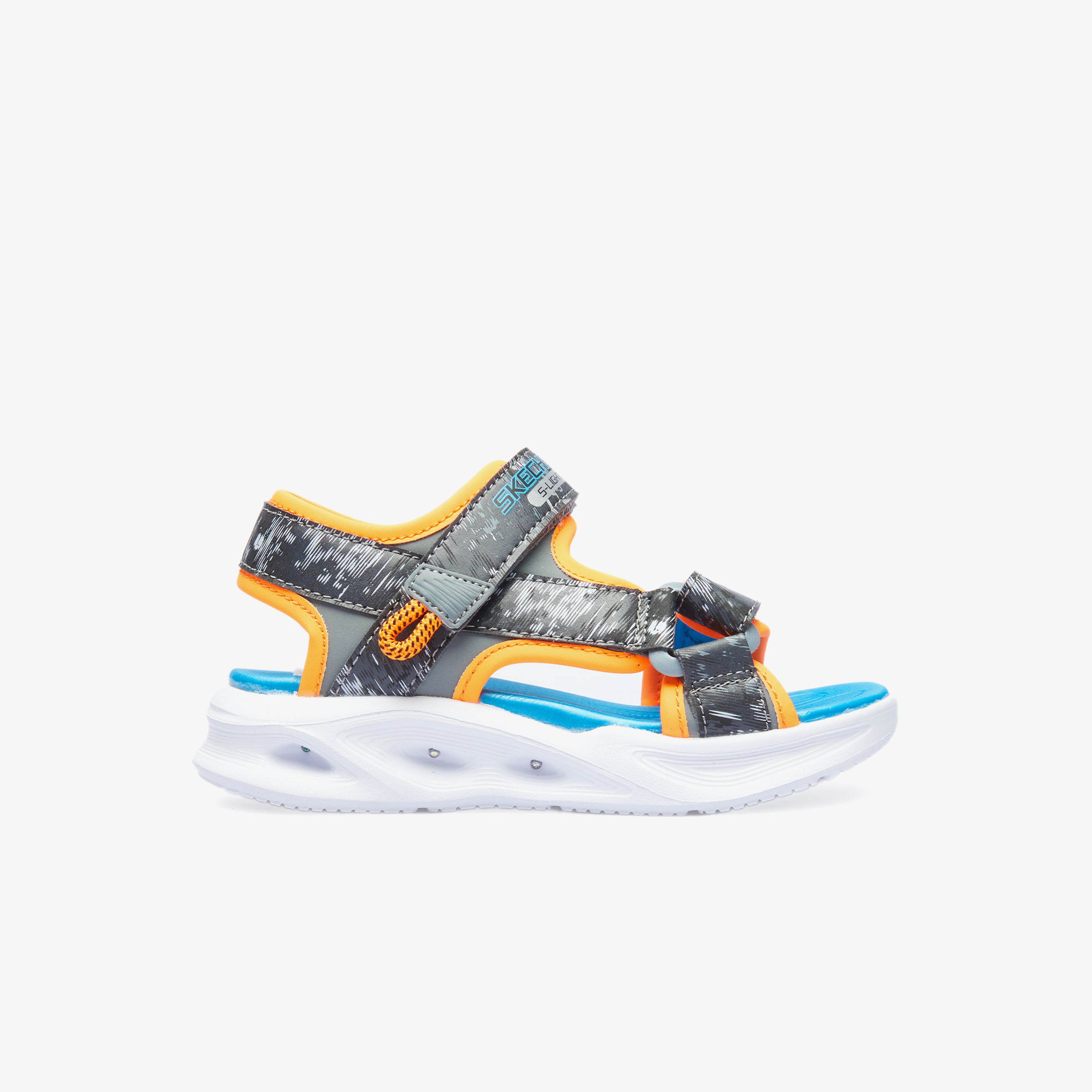 Skechers Sola Glow Sandal - Aquatastic Çocuk Gri Sandalet