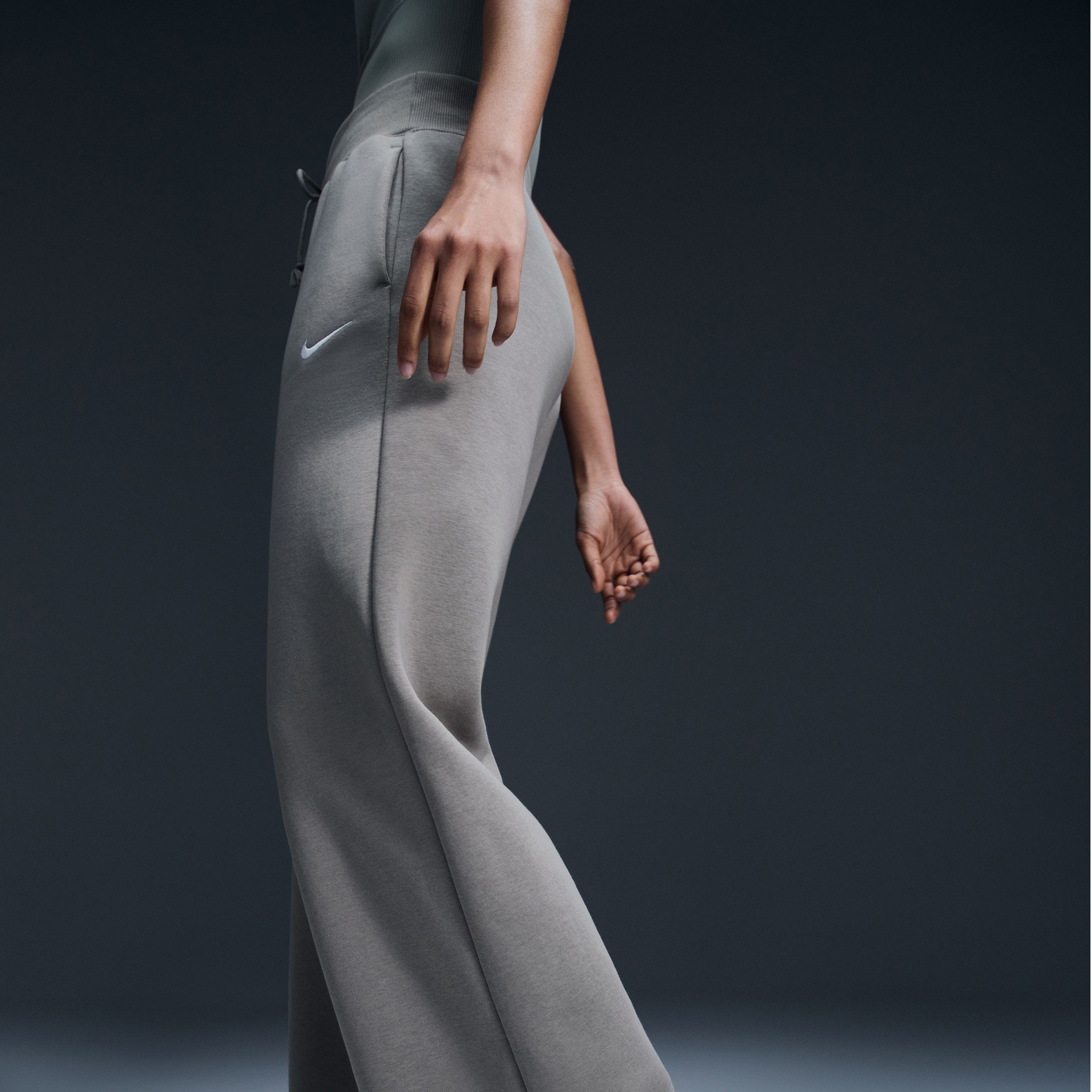 Nike Sportswear Phoenix Fleece Kadın Yeşil Eşofman Altı