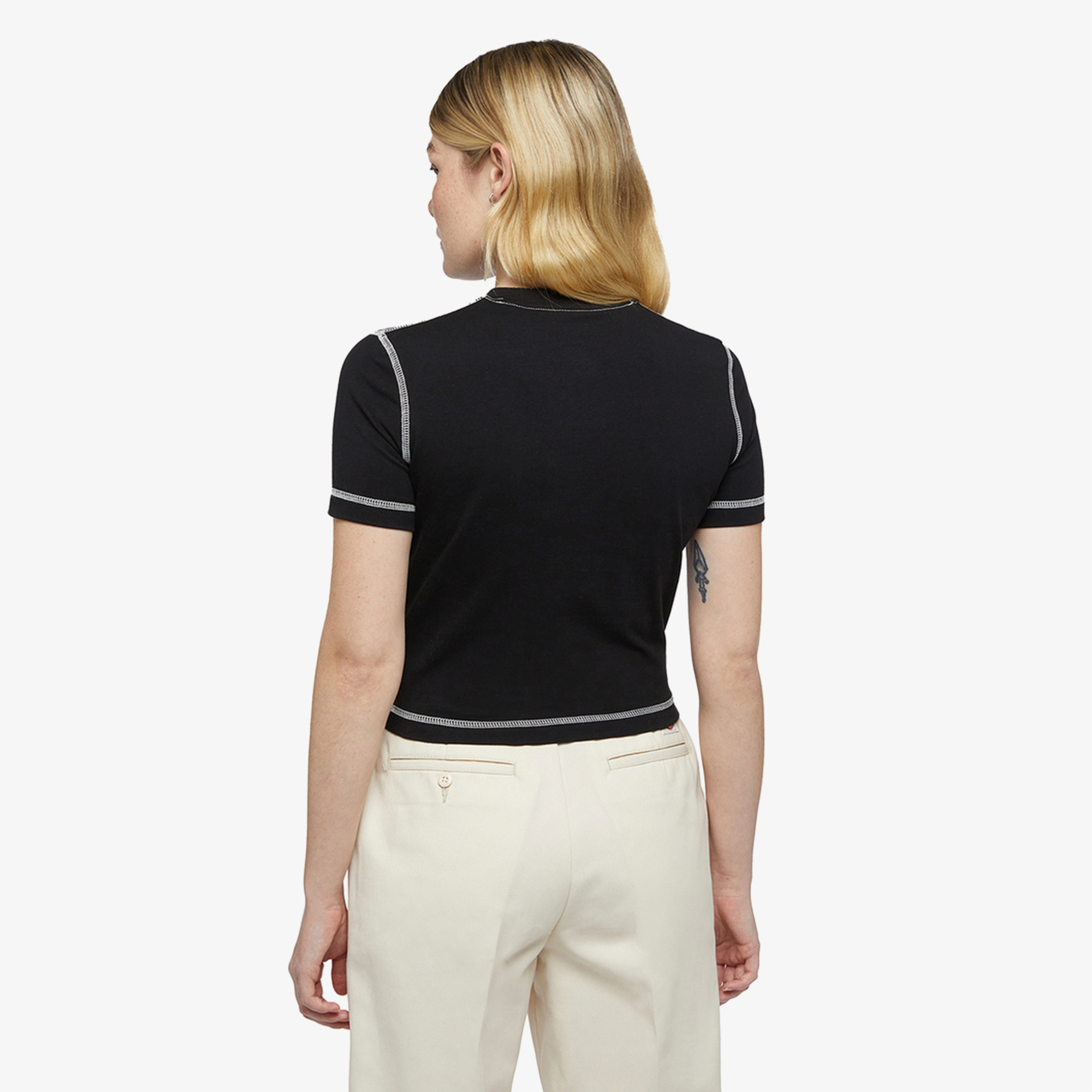 Dickies Philipsburg Slim Kadın Siyah T-Shirt