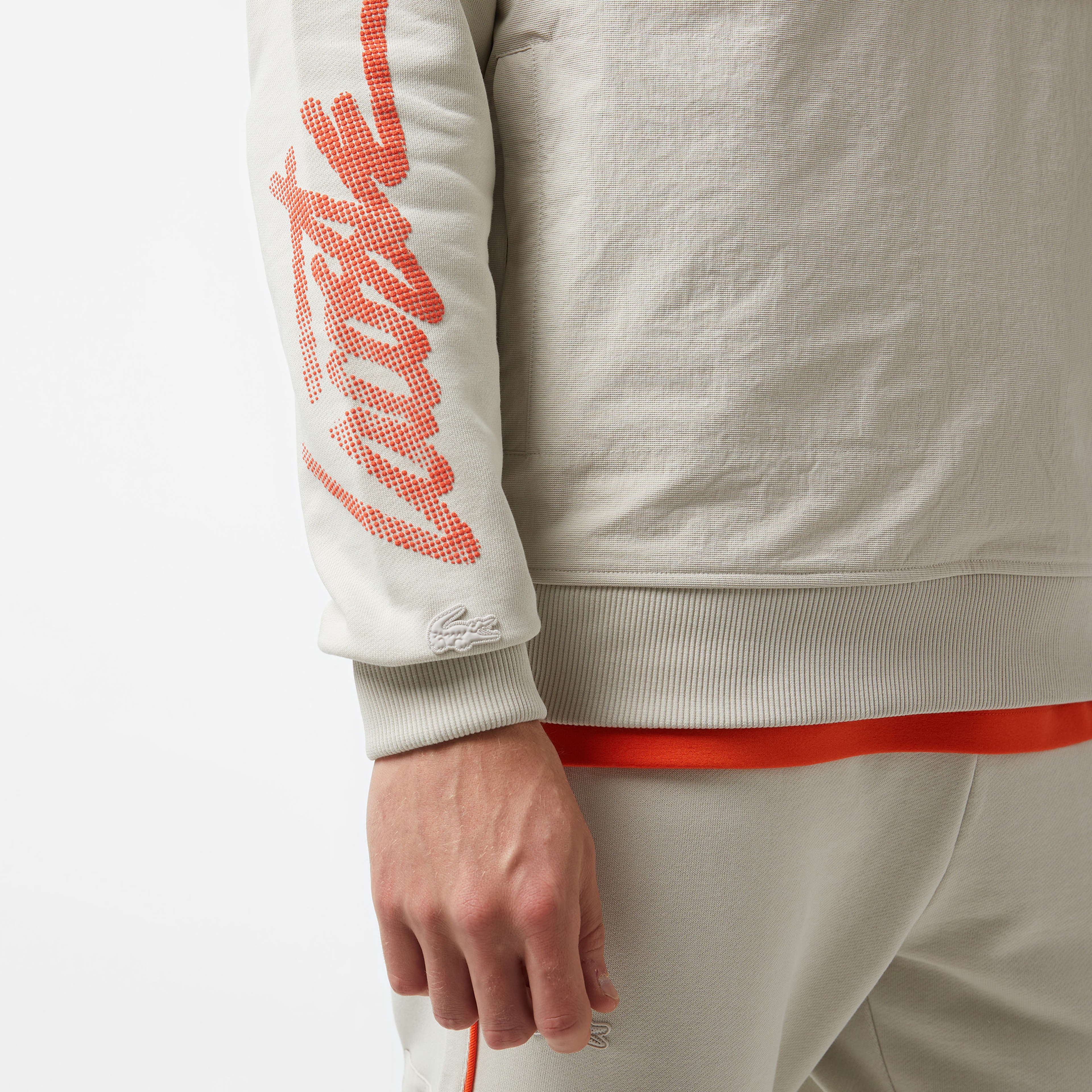 Lacoste House of SuperStep x Lacoste
Erkek Gri Eşofman Üstü