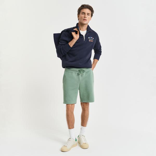 GANT Erkek Yeşil Regular Fit Şort