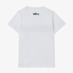 Nautica Erkek Çocuk Beyaz Regular Fit Baskılı T-Shirt