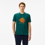 Nautica Erkek Yeşil Regular Fit T-Shirt