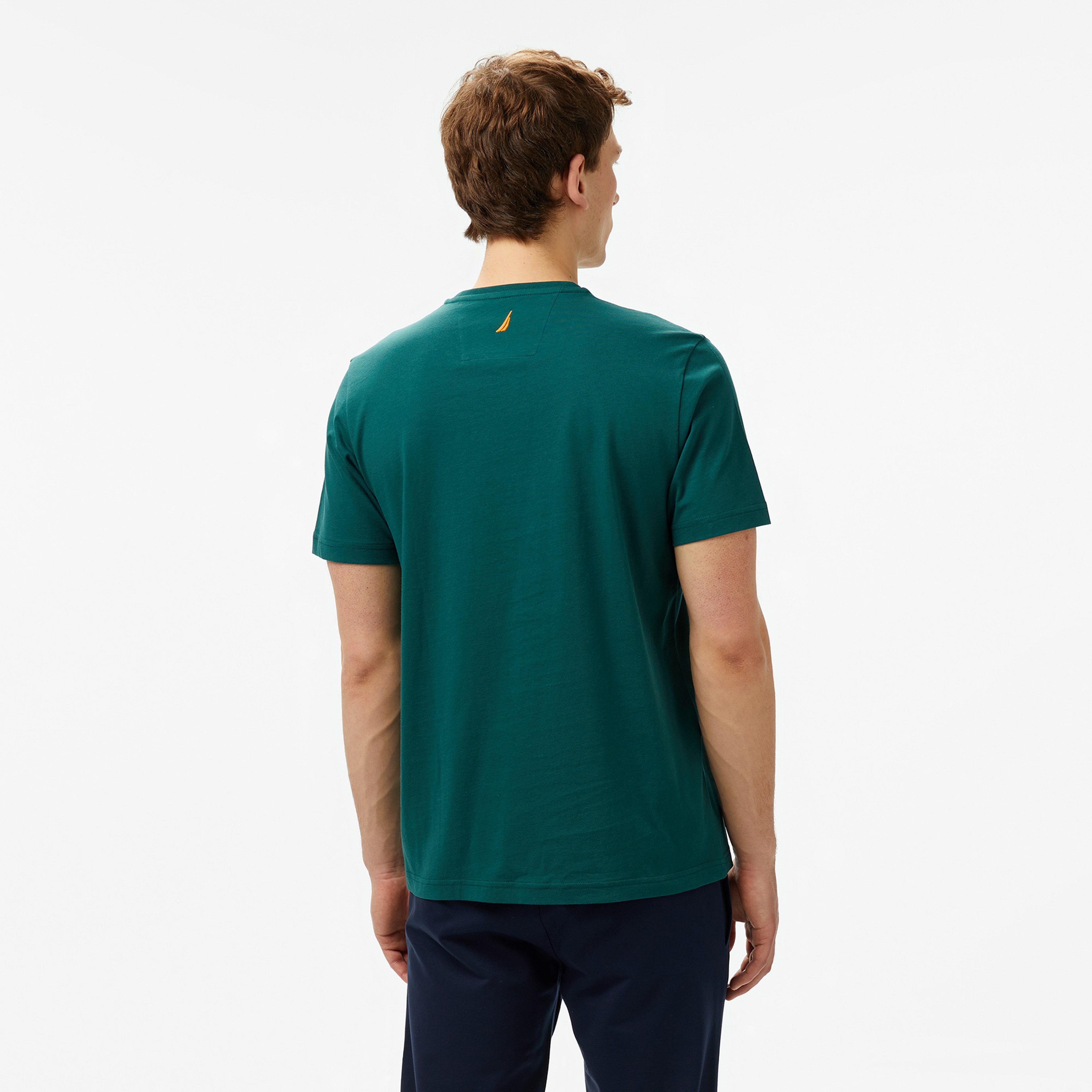 Nautica Erkek Yeşil Regular Fit T-Shirt