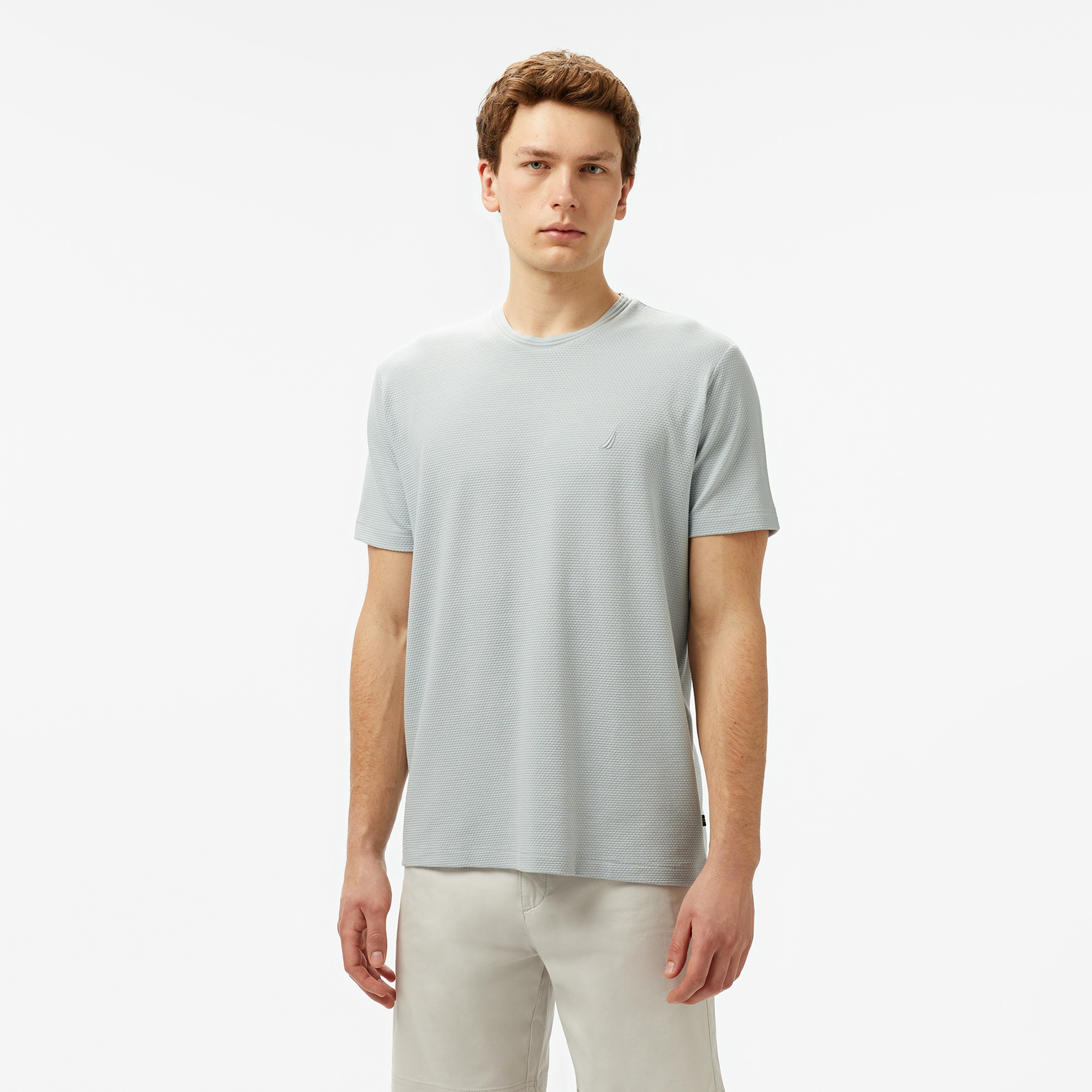 Nautica Erkek Mavi Regular Fit T-Shirt