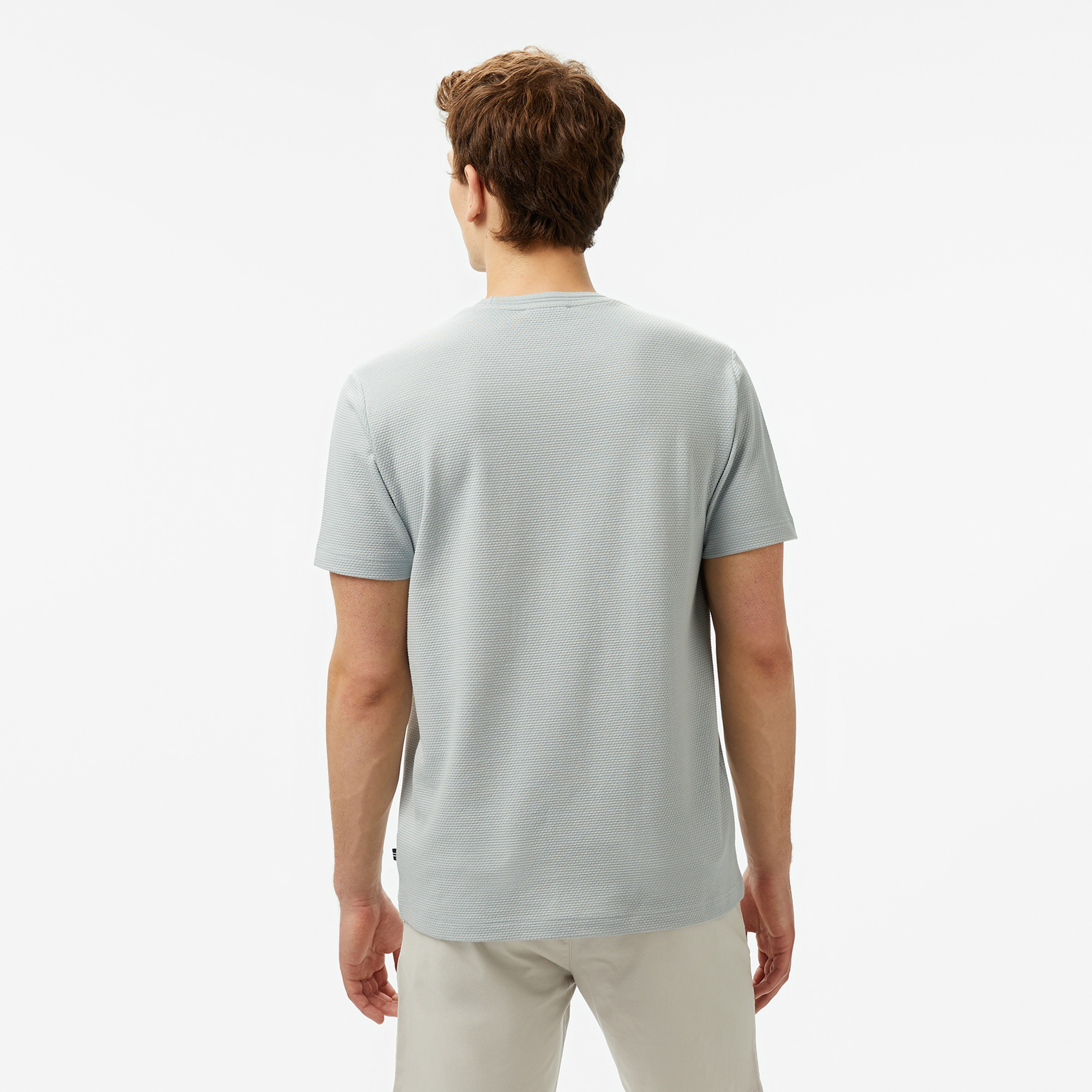 Nautica Erkek Mavi Regular Fit T-Shirt