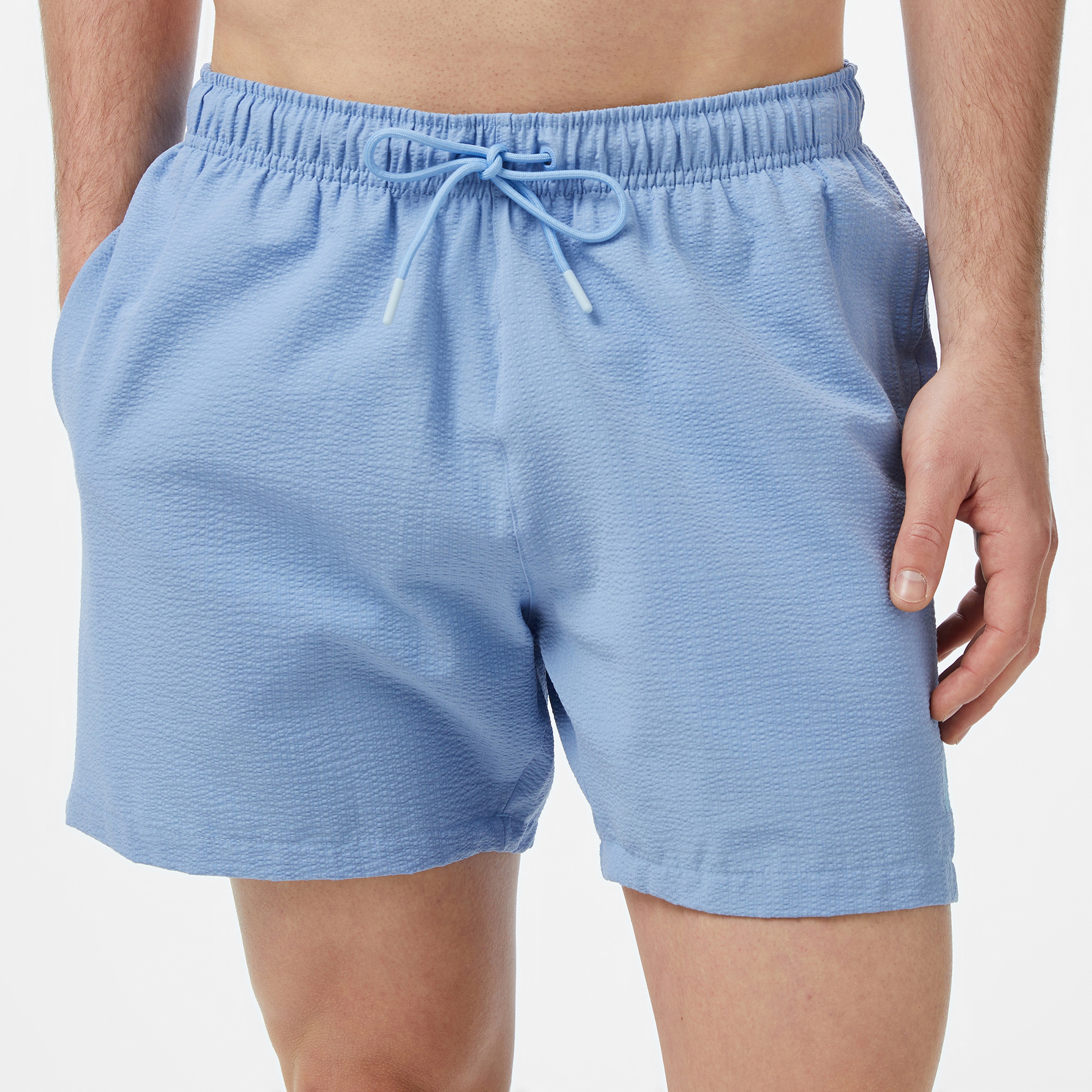 Nautica Erkek Mavi Regular Fit Deniz Şortu