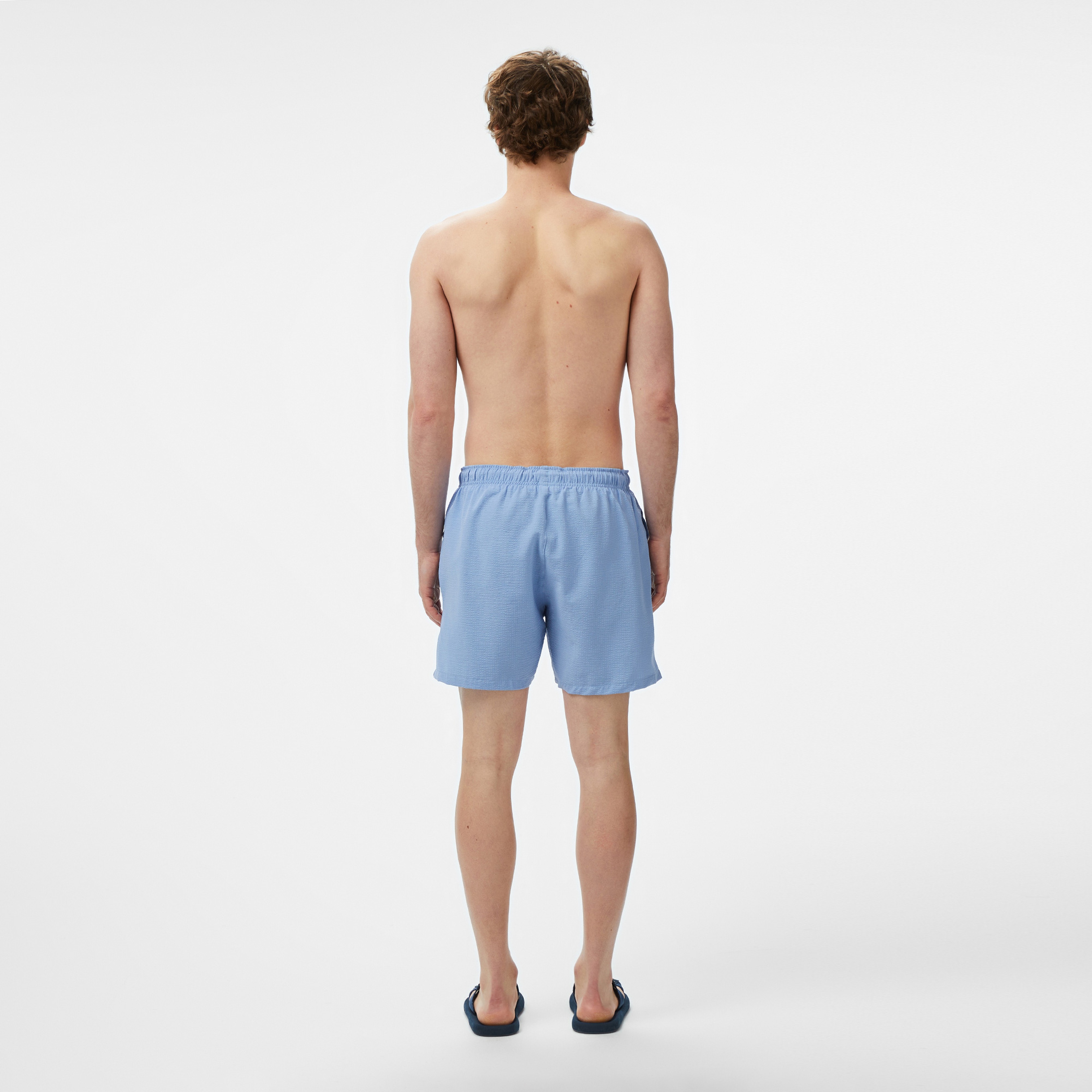 Nautica Erkek Mavi Regular Fit Deniz Şortu