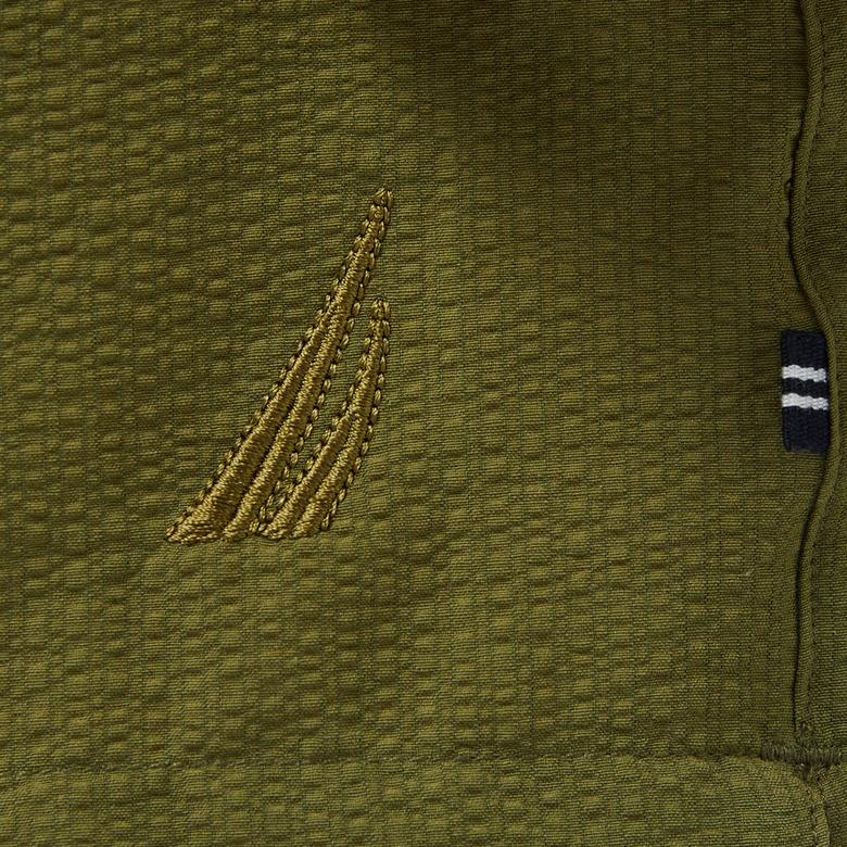 Nautica Erkek Yeşil Regular Fit Deniz Şortu