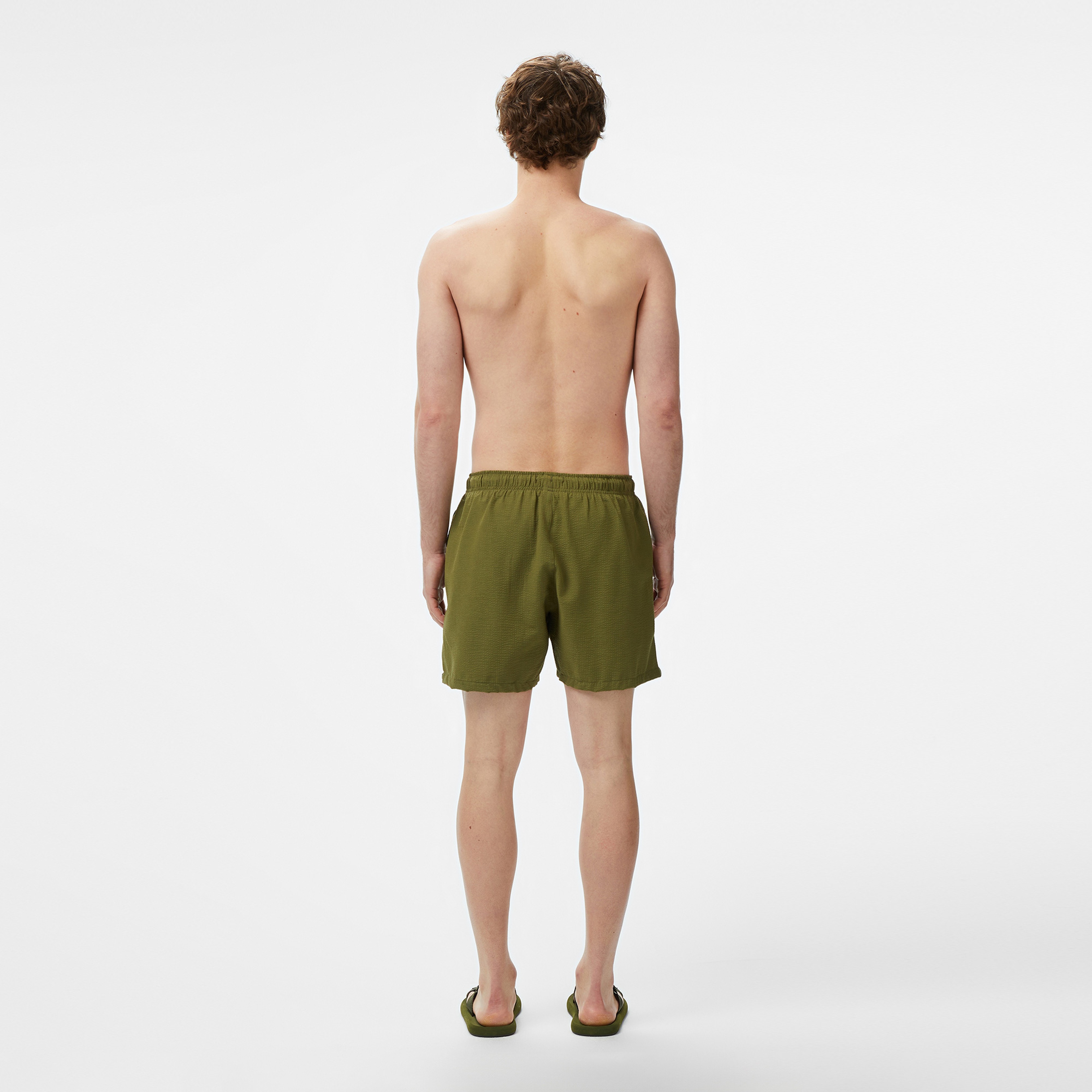 Nautica Erkek Yeşil Regular Fit Deniz Şortu