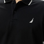 Nautica Erkek Siyah Classic Fit Polo Yaka T-Shirt