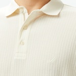 Nautica Erkek Krem Classic Fit Polo Yaka T-Shirt