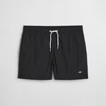 GANT Erkek Siyah Regular Fit Mayo Şort
