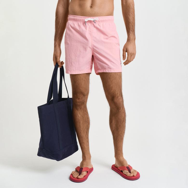 GANT Erkek Pembe Regular Fit Mayo Şort