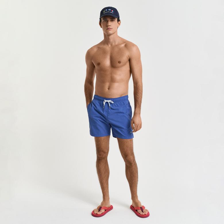 GANT Erkek Lacivert Regular Fit Mayo Şort