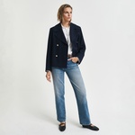 GANT Kadın Beyaz Regular Fit Klasik Yaka Gömlek