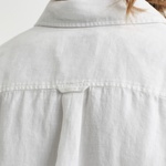 GANT Kadın Beyaz Regular Fit Klasik Yaka Gömlek