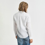 GANT Kadın Beyaz Regular Fit Klasik Yaka Gömlek