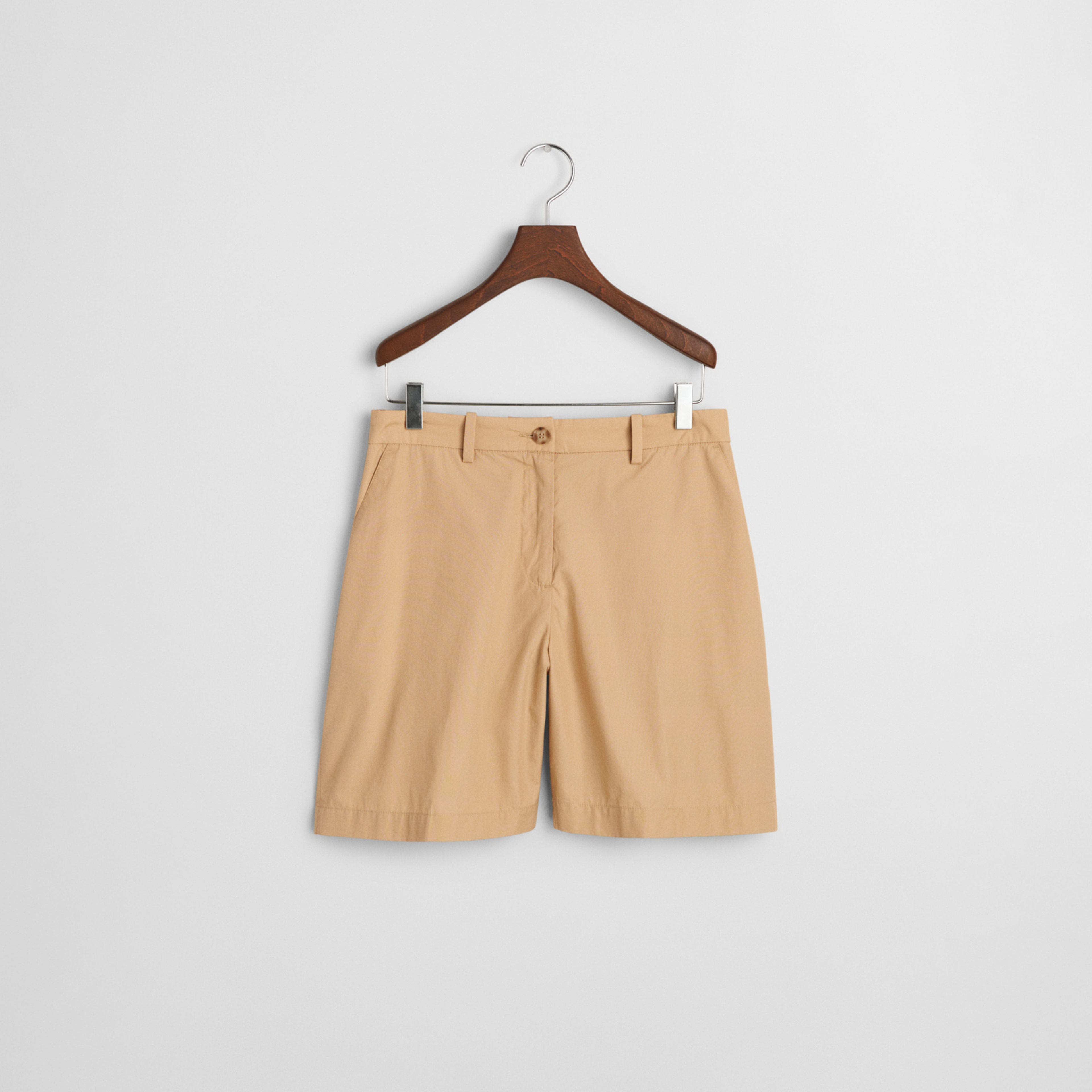 GANT Kadın Bej Relaxed Fit Şort