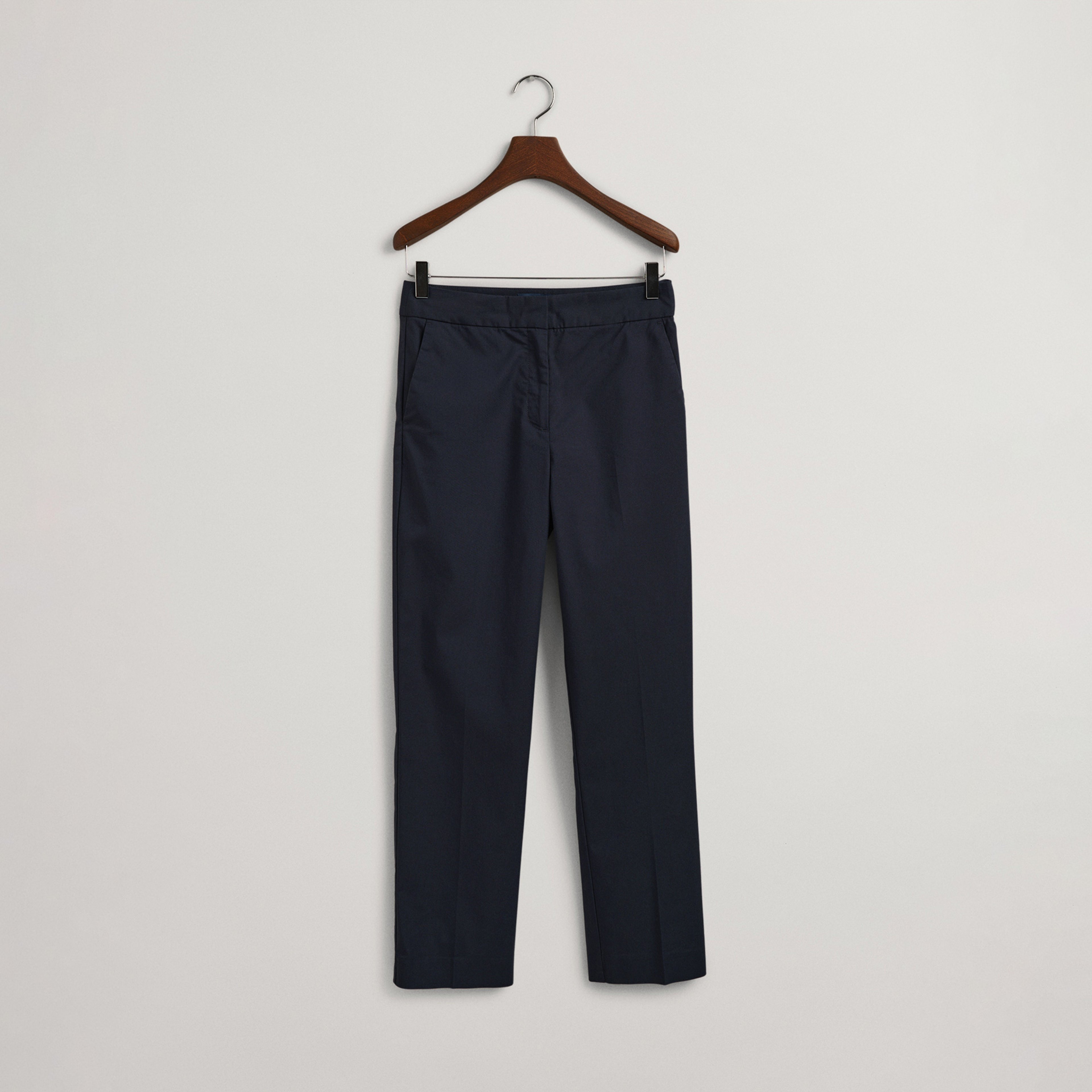 GANT Kadın Lacivert Slim Fit Pantolon
