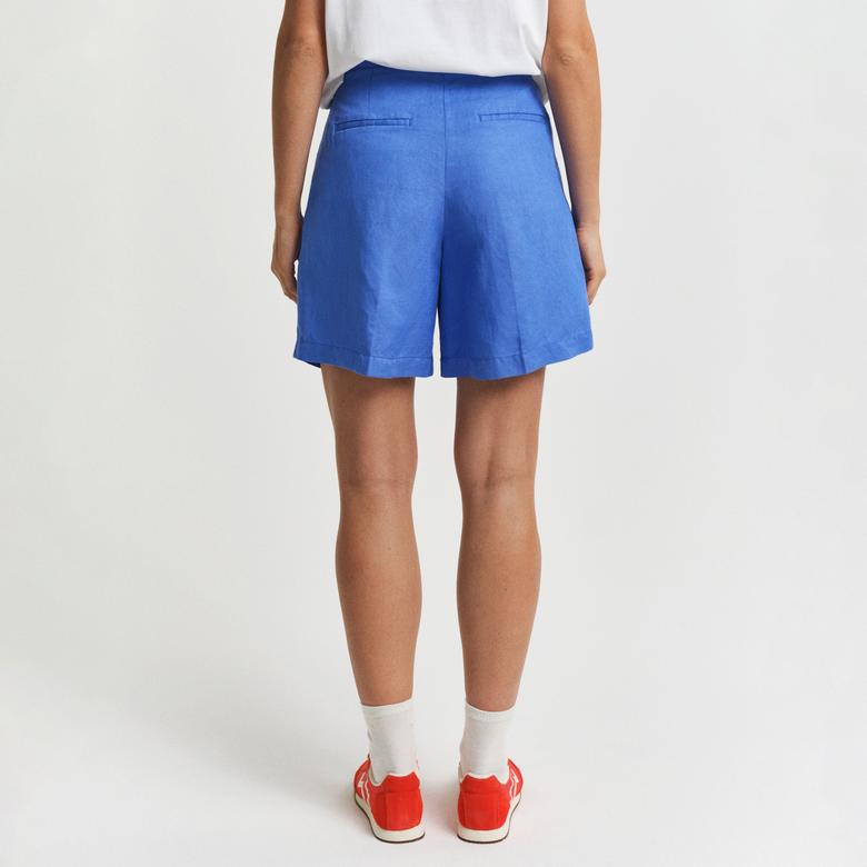 GANT Kadın Mavi Relaxed Fit Şort