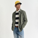 GANT Erkek Yeşil Regular Fit Klasik Yaka Gömlek