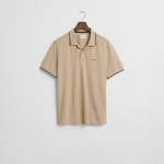 GANT Erkek Bej Regular Fit Polo