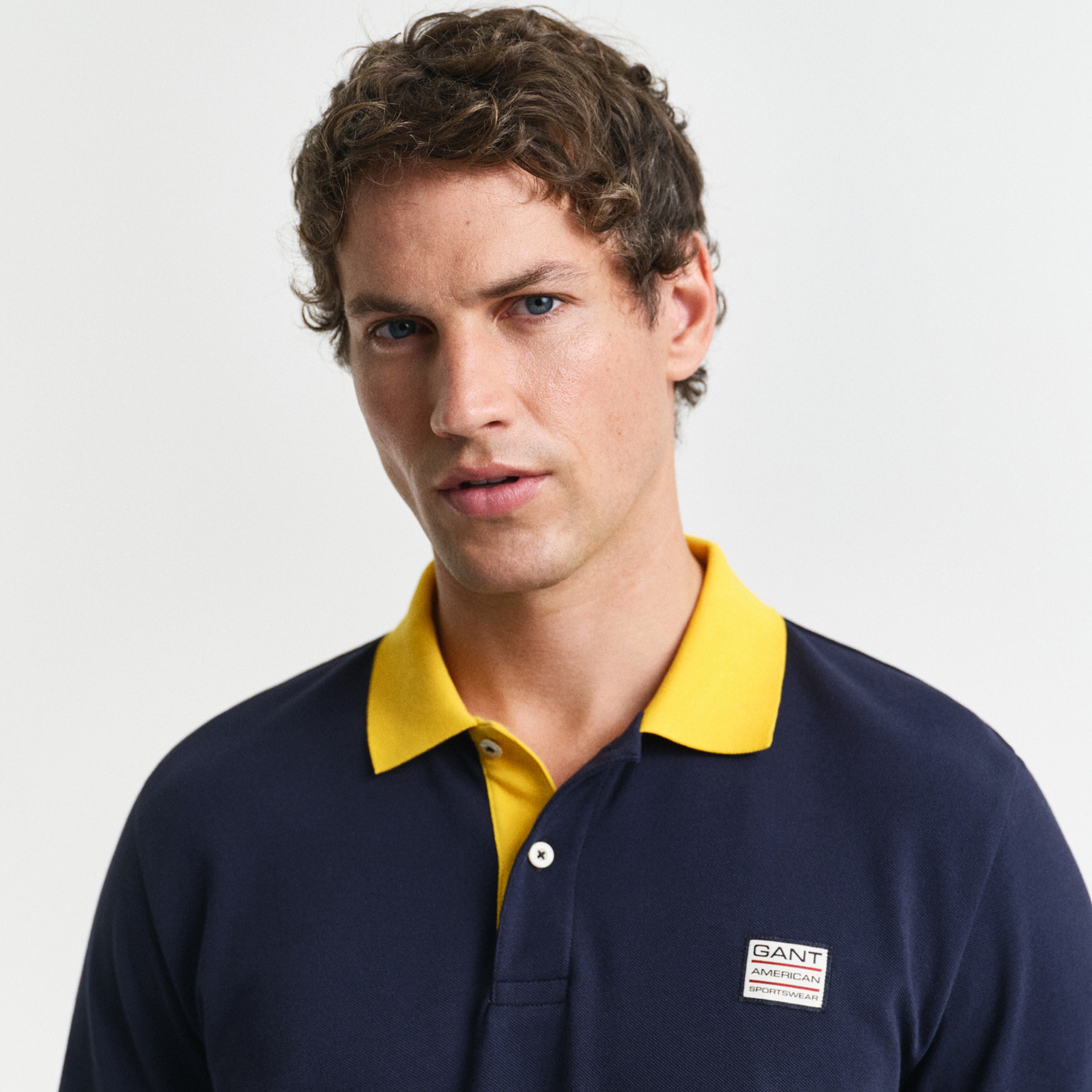 GANT Erkek Lacivert Regular Fit Polo