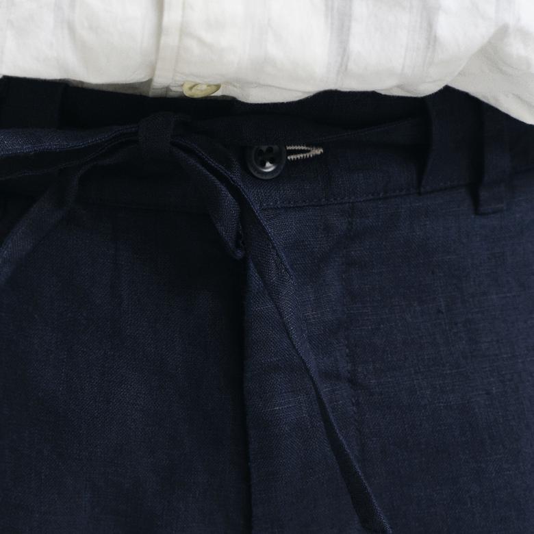 GANT Erkek Lacivert Relaxed Fit Pantolon