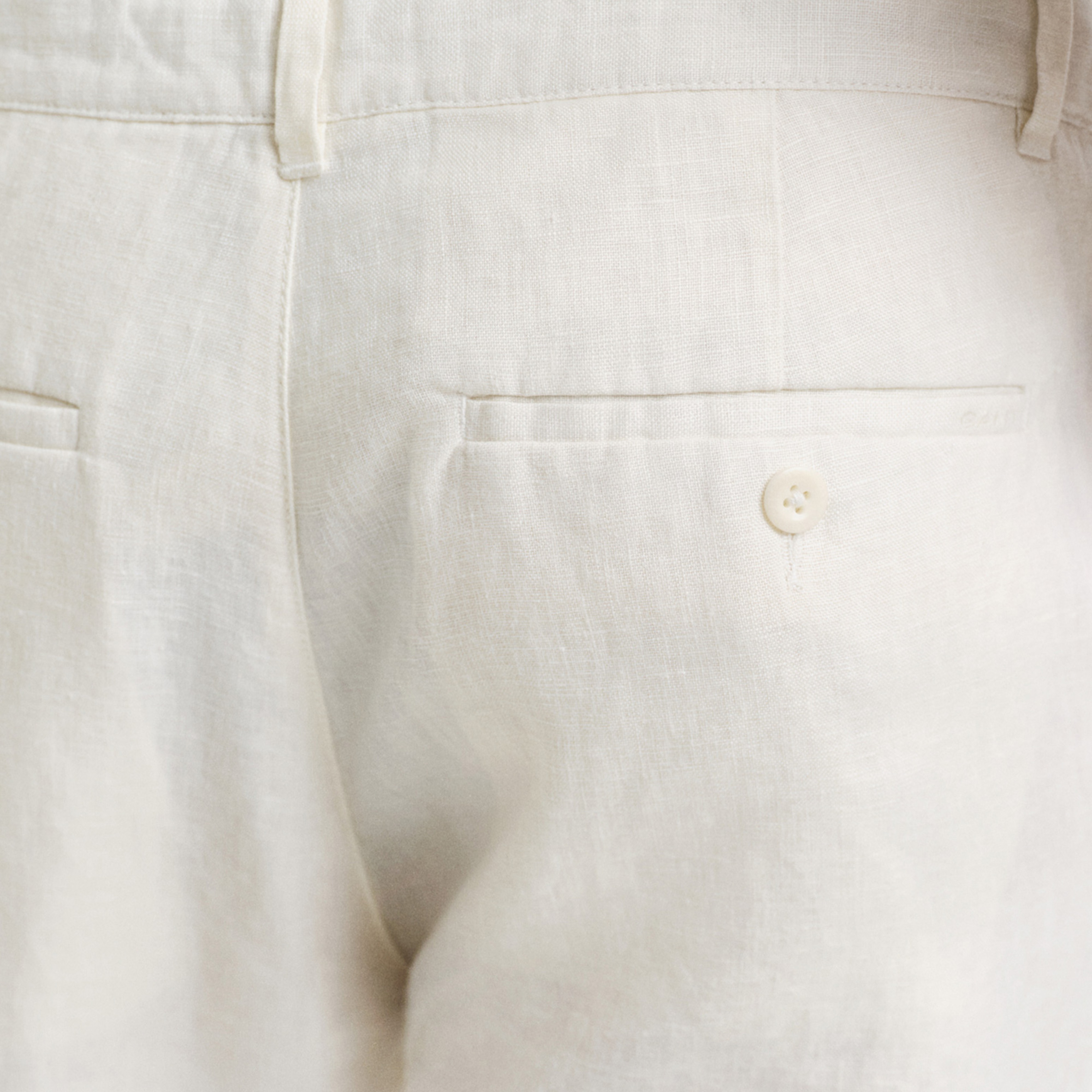 GANT Erkek Krem Relaxed Fit Pantolon