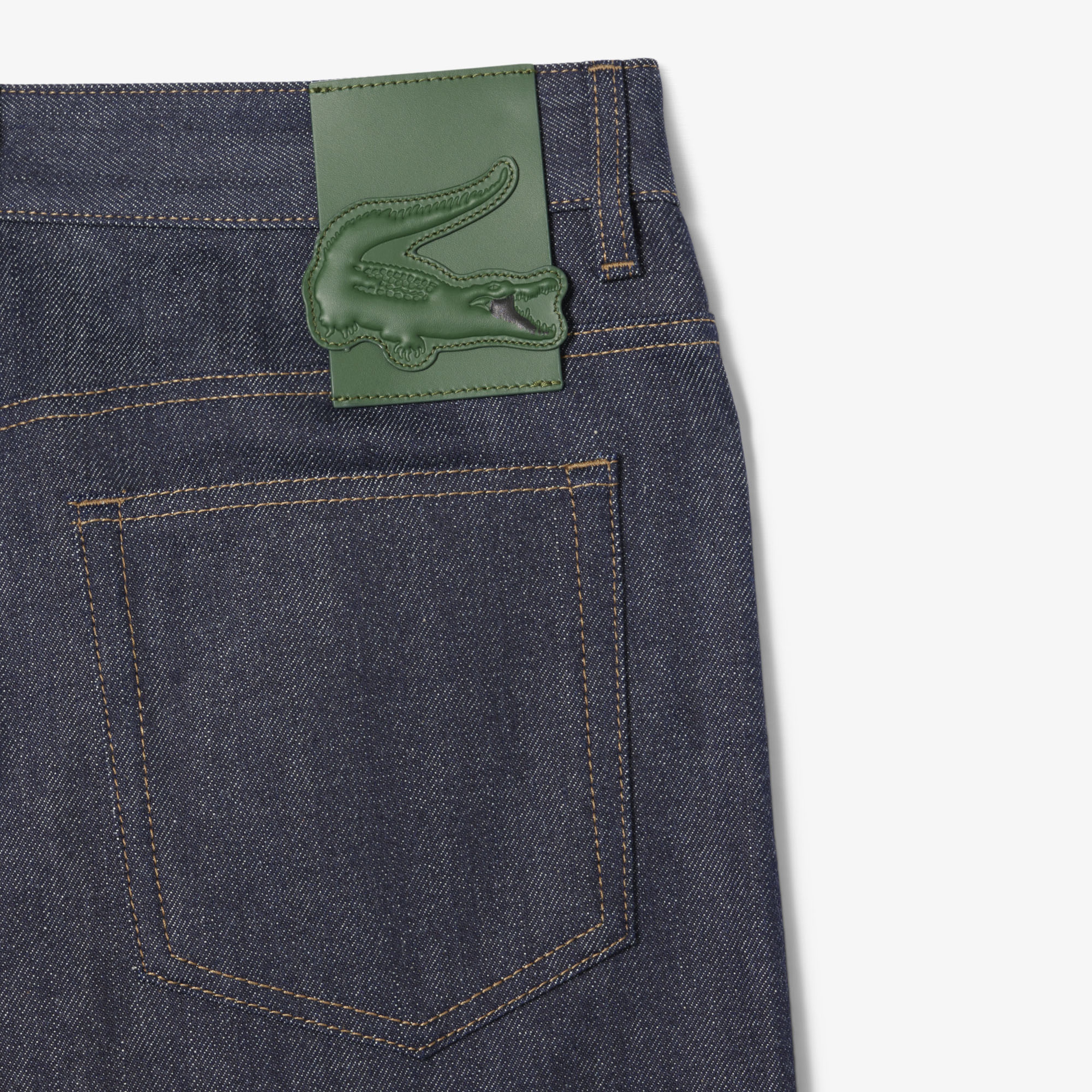 SS25 RUNWAY Erkek Wide Leg Mavi Jean Pantolon