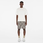 Burberry Check Erkek Krem Rengi Şort