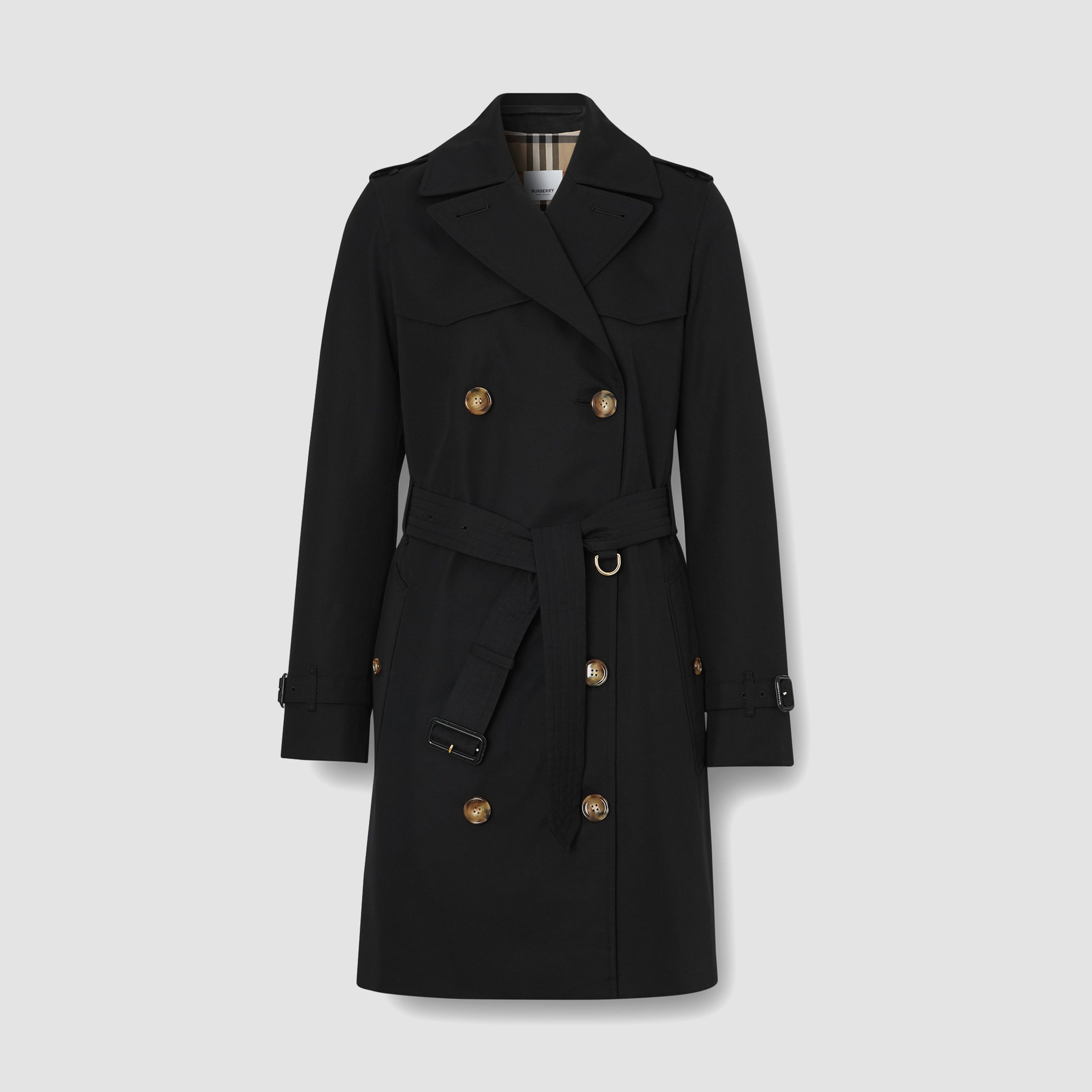 Burberry Kadın Siyah Pardesu