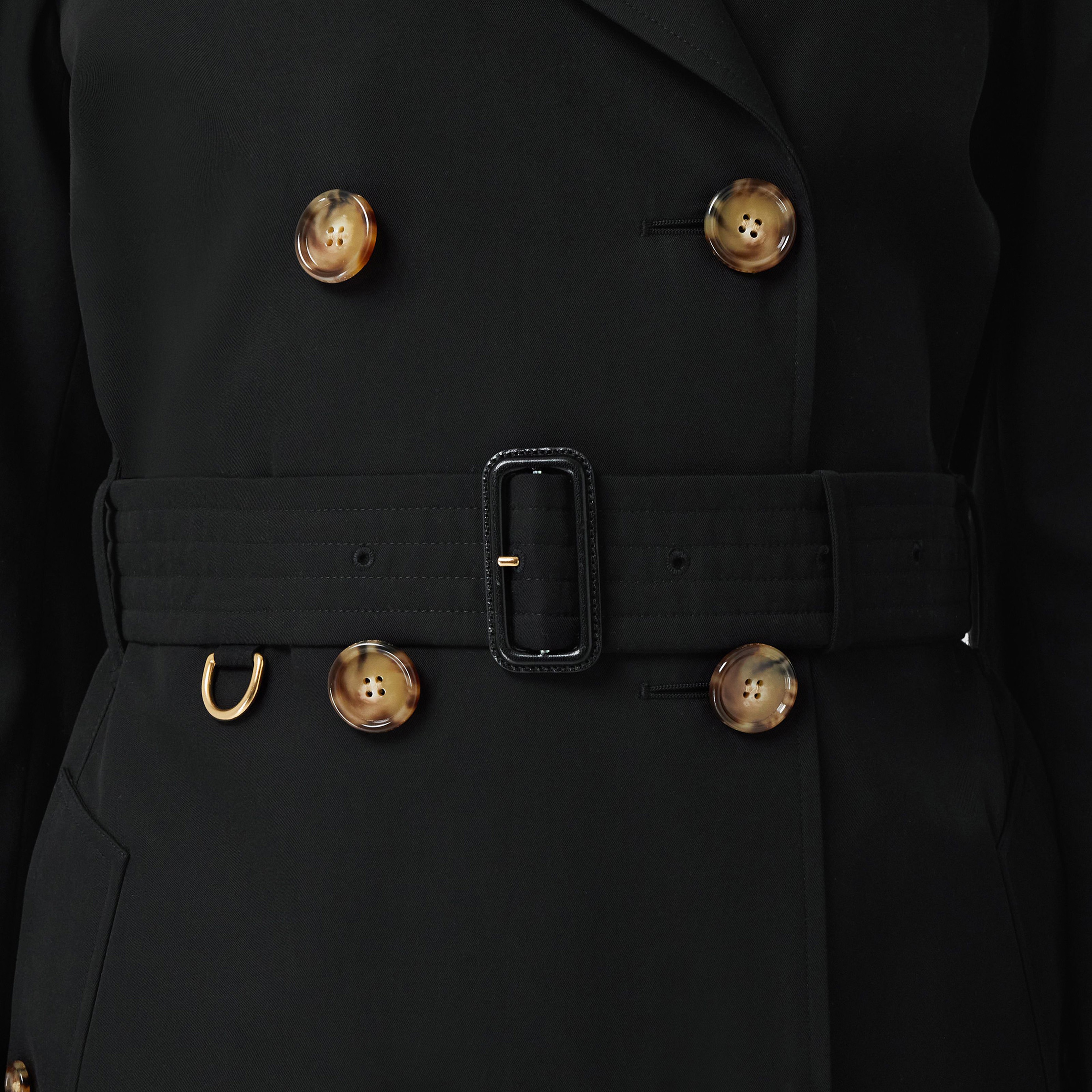 Burberry Kadın Siyah Pardesu