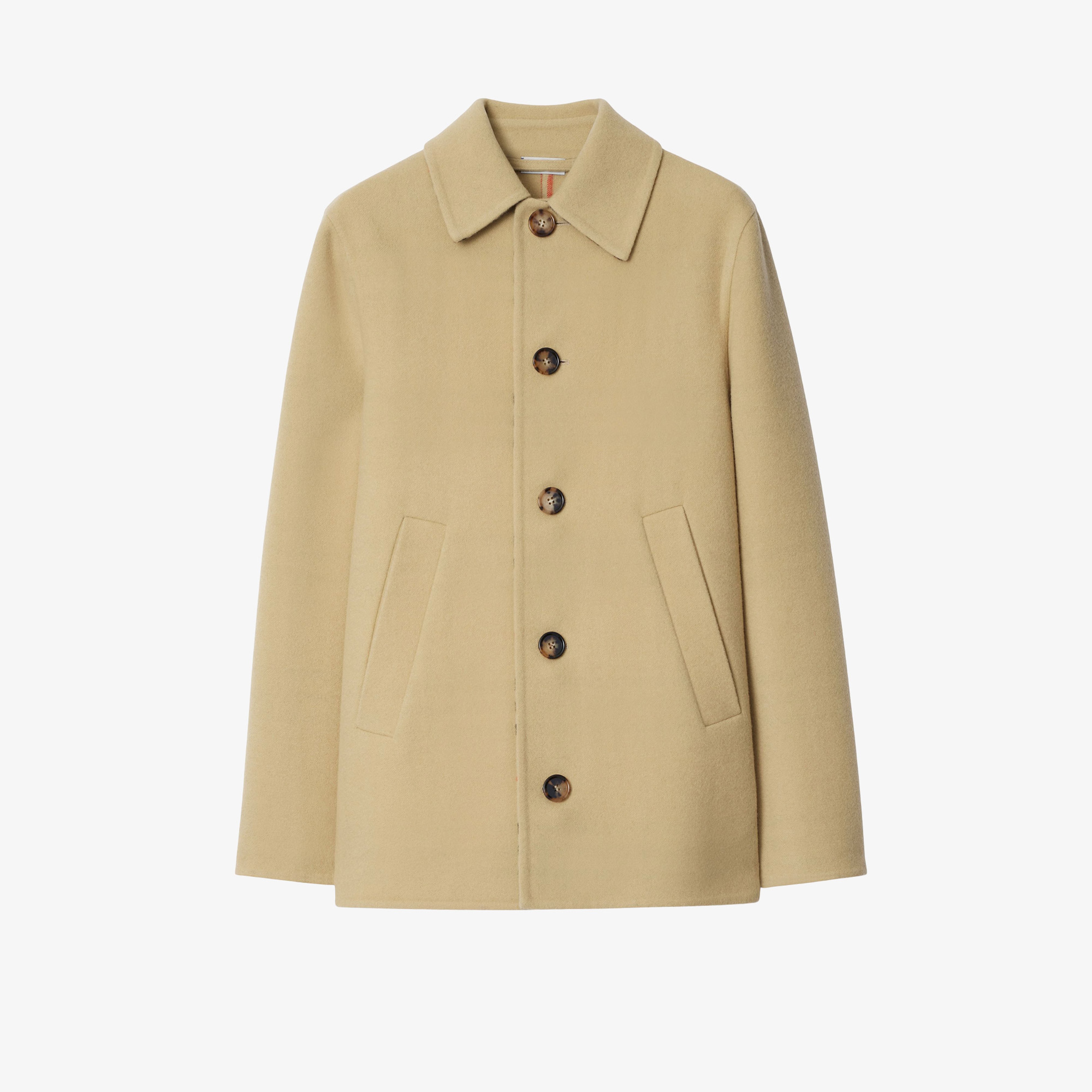 Burberry Kadın Yün Kadın Bej Ceket