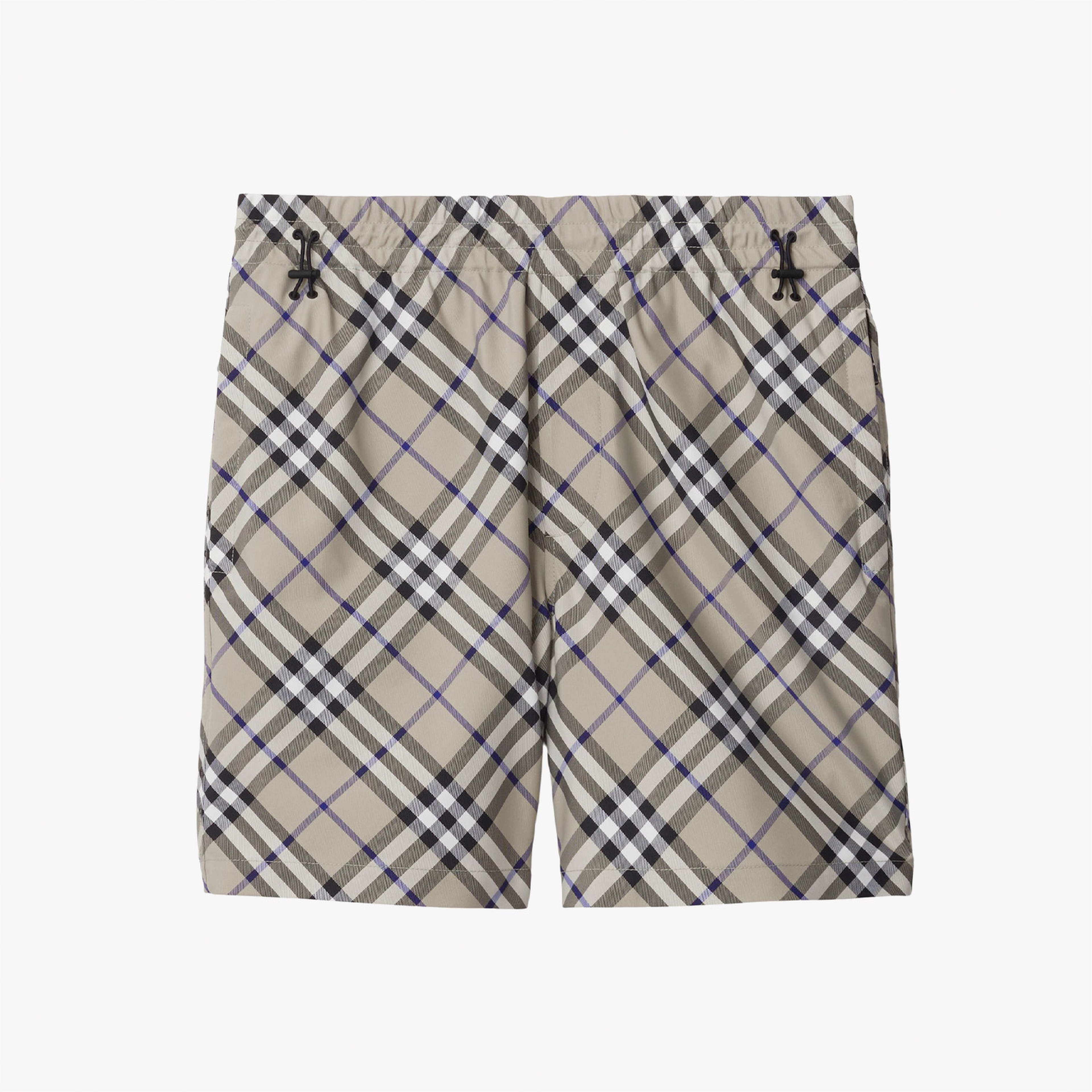 Burberry Check Erkek Krem Rengi Şort