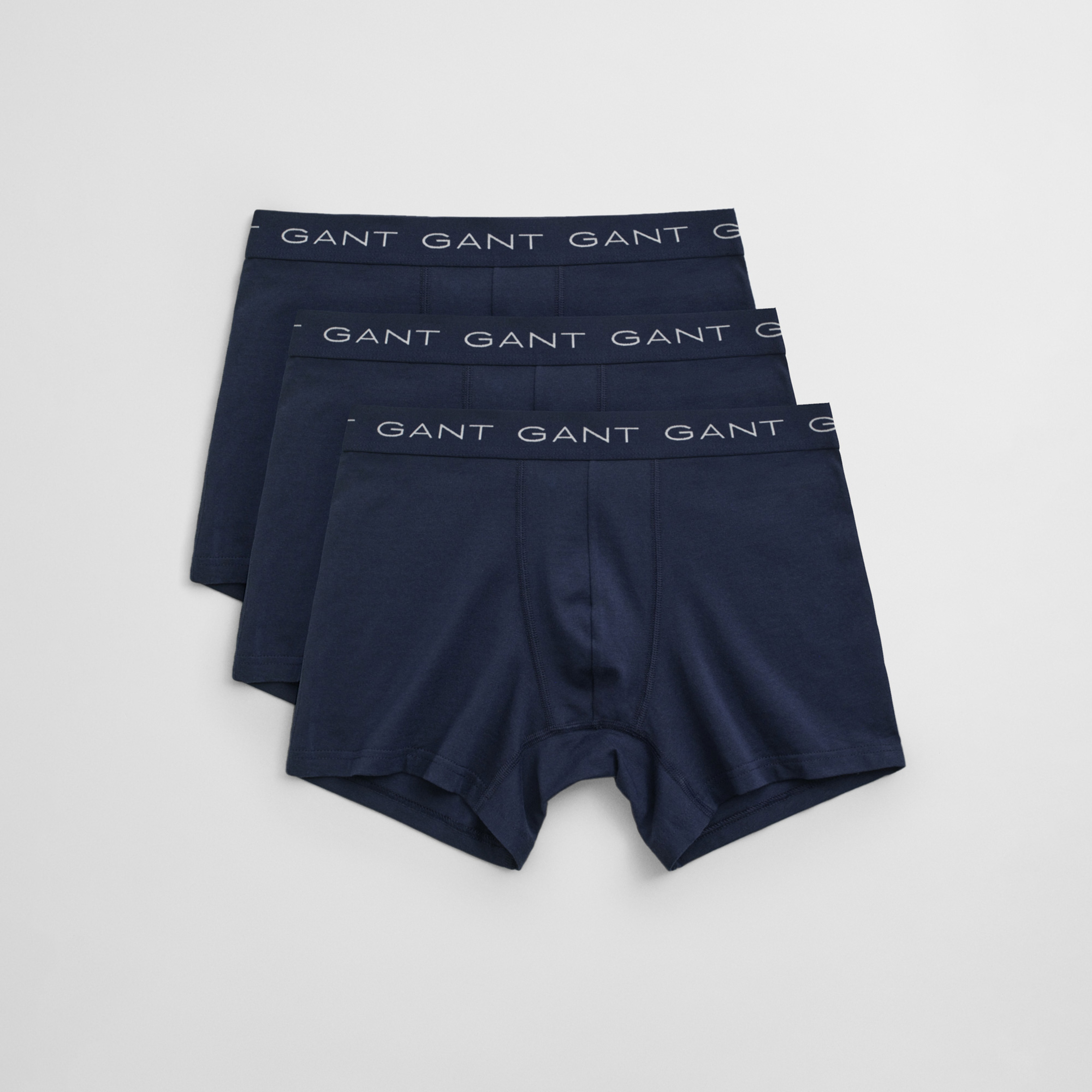 GANT Erkek Lacivert Slim Fit Logolu Boxer