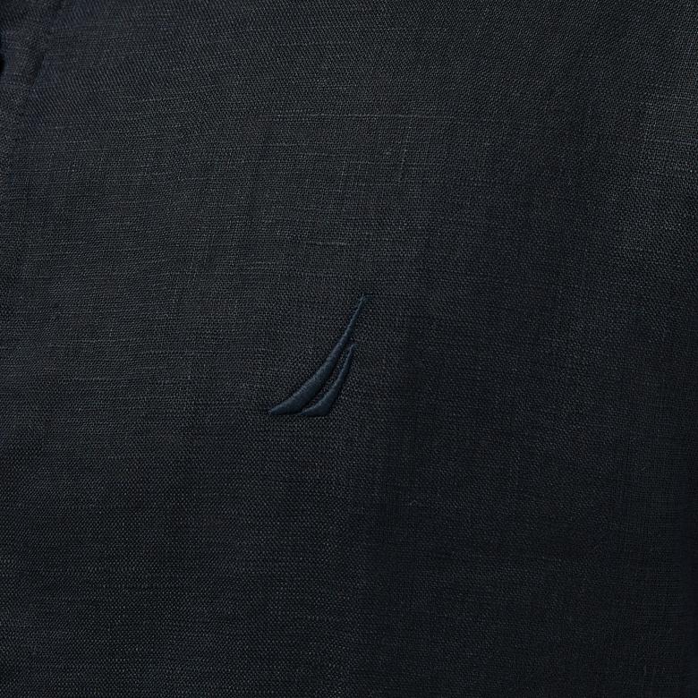 Nauticn Erkek Siyah Classic Fit Gömlek