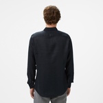 Nauticn Erkek Siyah Classic Fit Gömlek