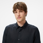 Nauticn Erkek Siyah Classic Fit Gömlek