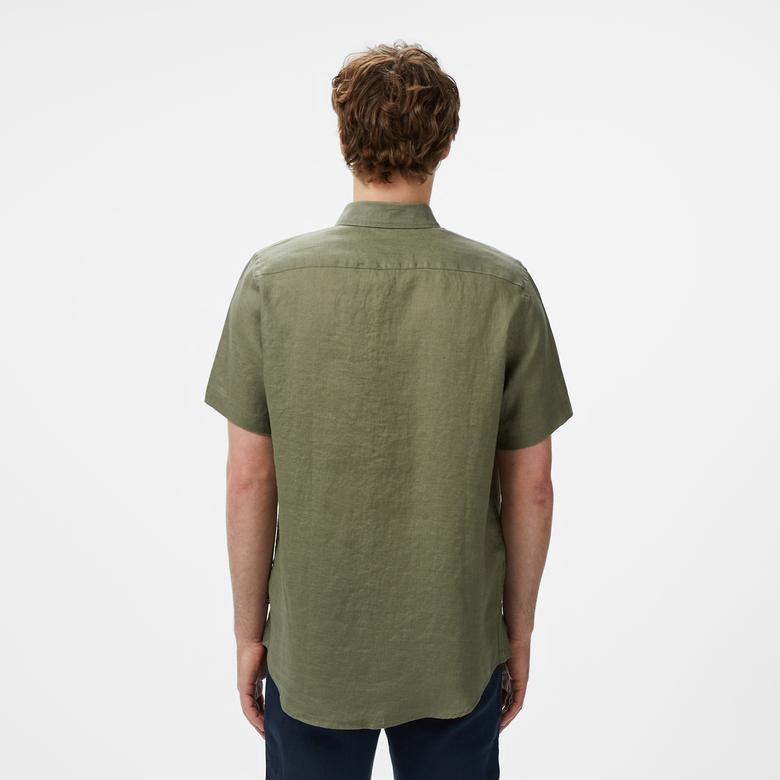 Nautica Erkek Haki Classic Fit Gömlek