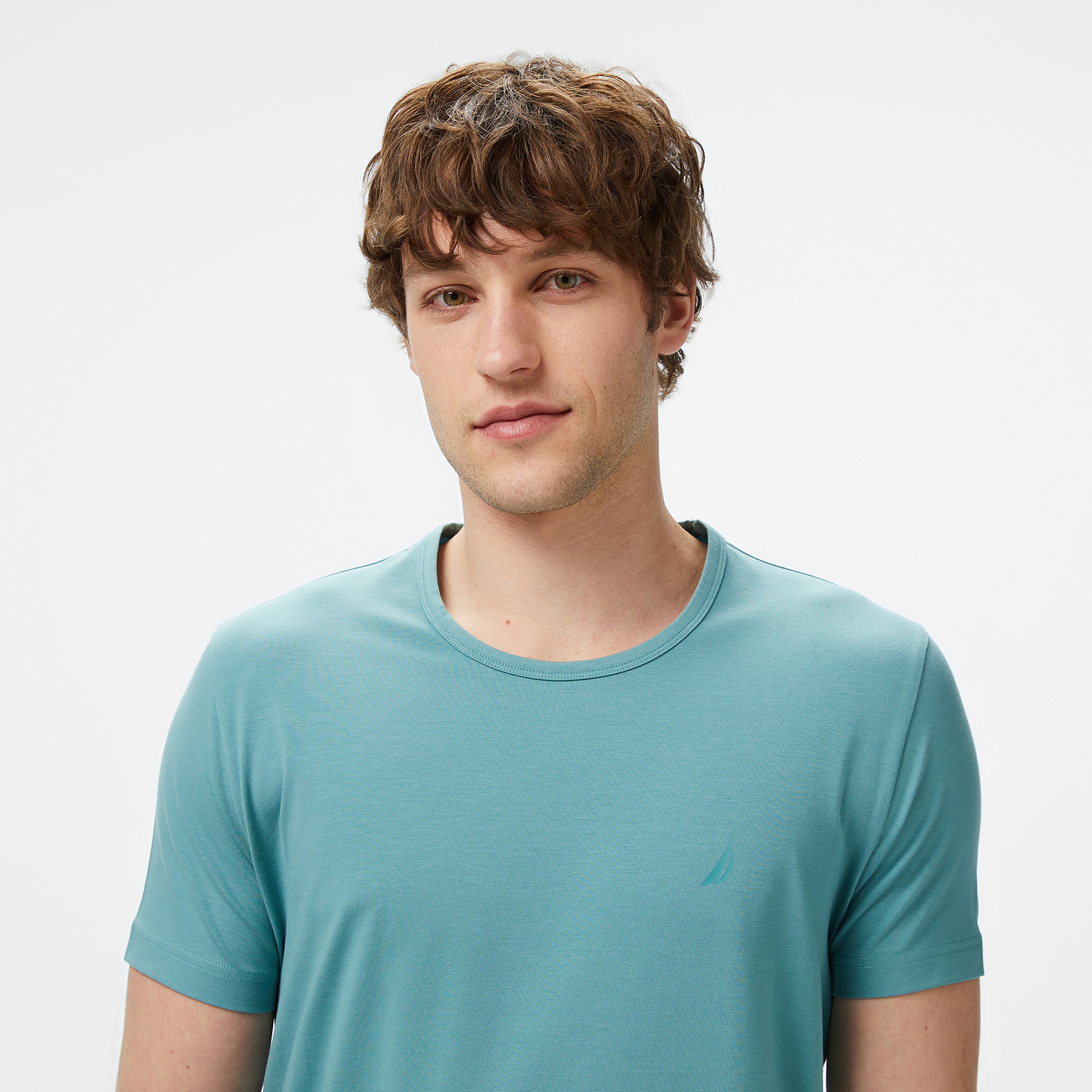 Nautara Erkek Yeşil Regular Fit T-Shirt